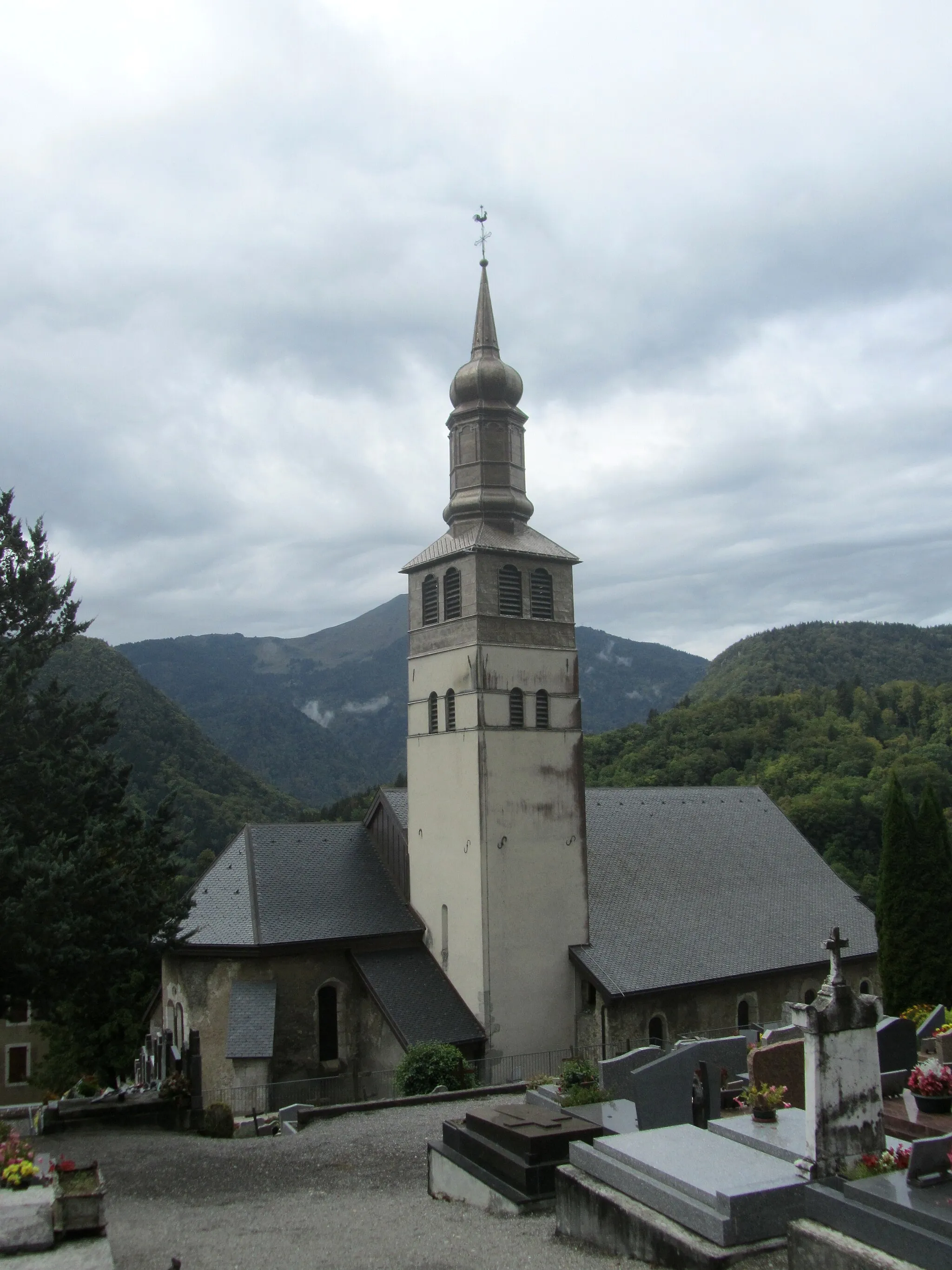 Photo showing: l'Eglise de Mieussy