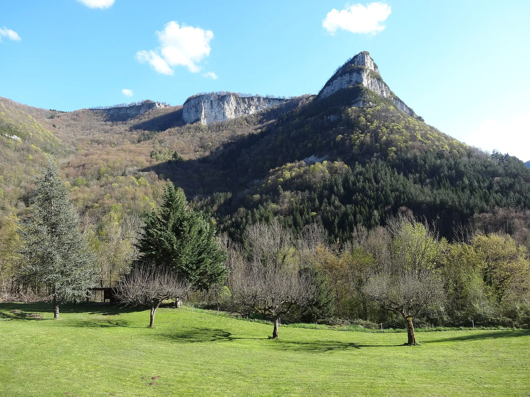 Photo showing: Vue de Malix, commune de Tenay, France