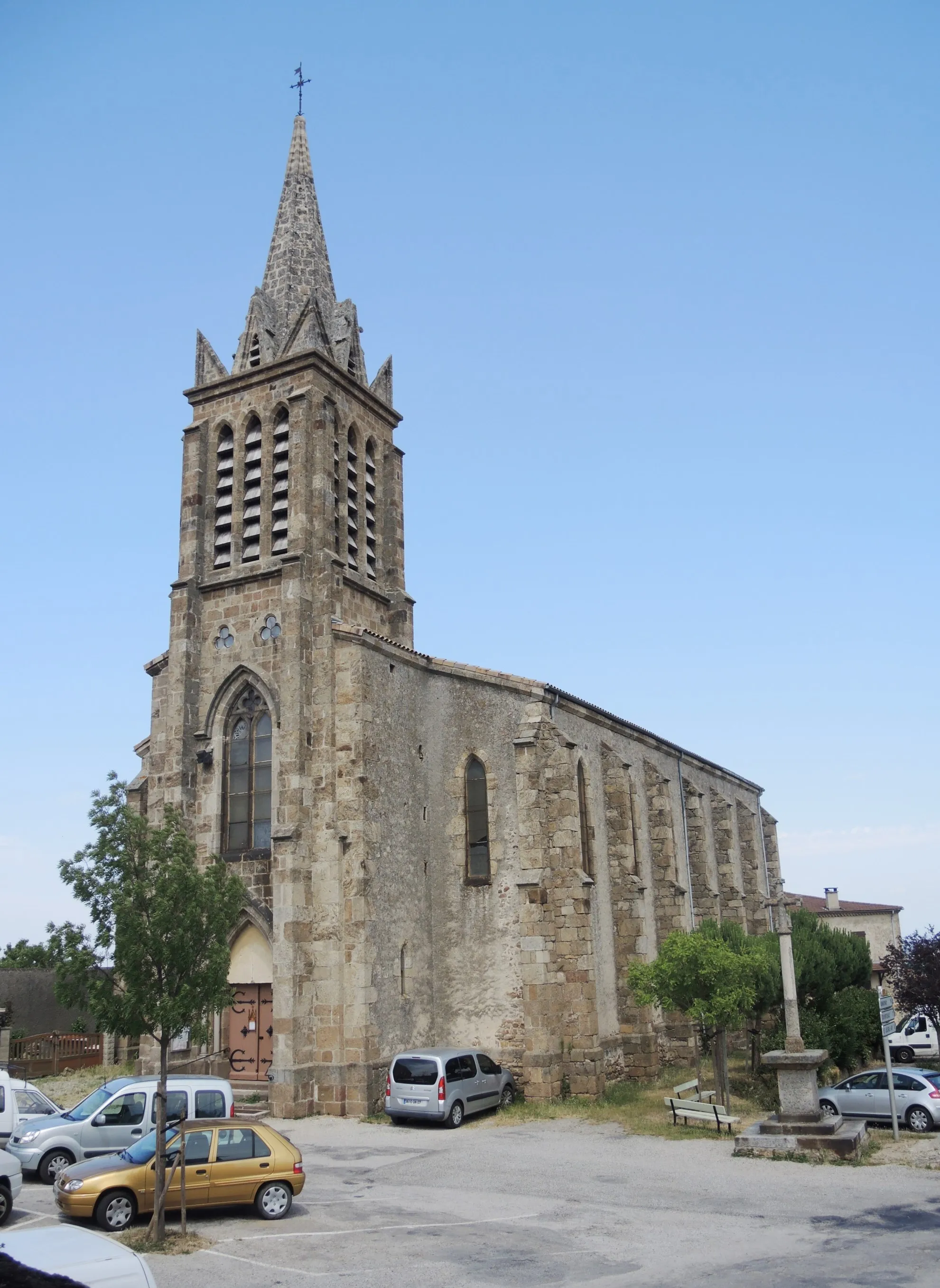 Photo showing: Préaux église extérieur