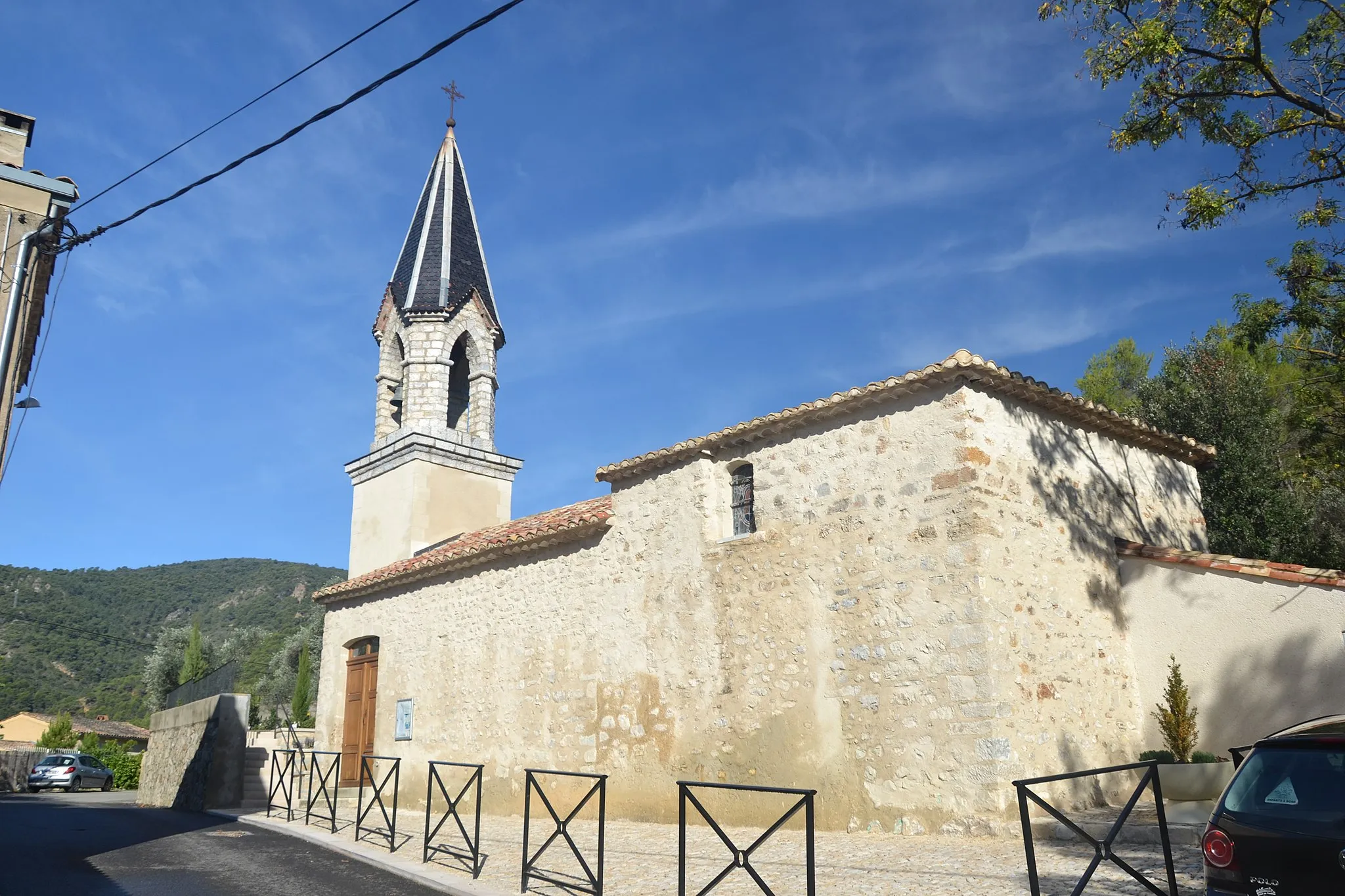 Photo showing: église de Propiac