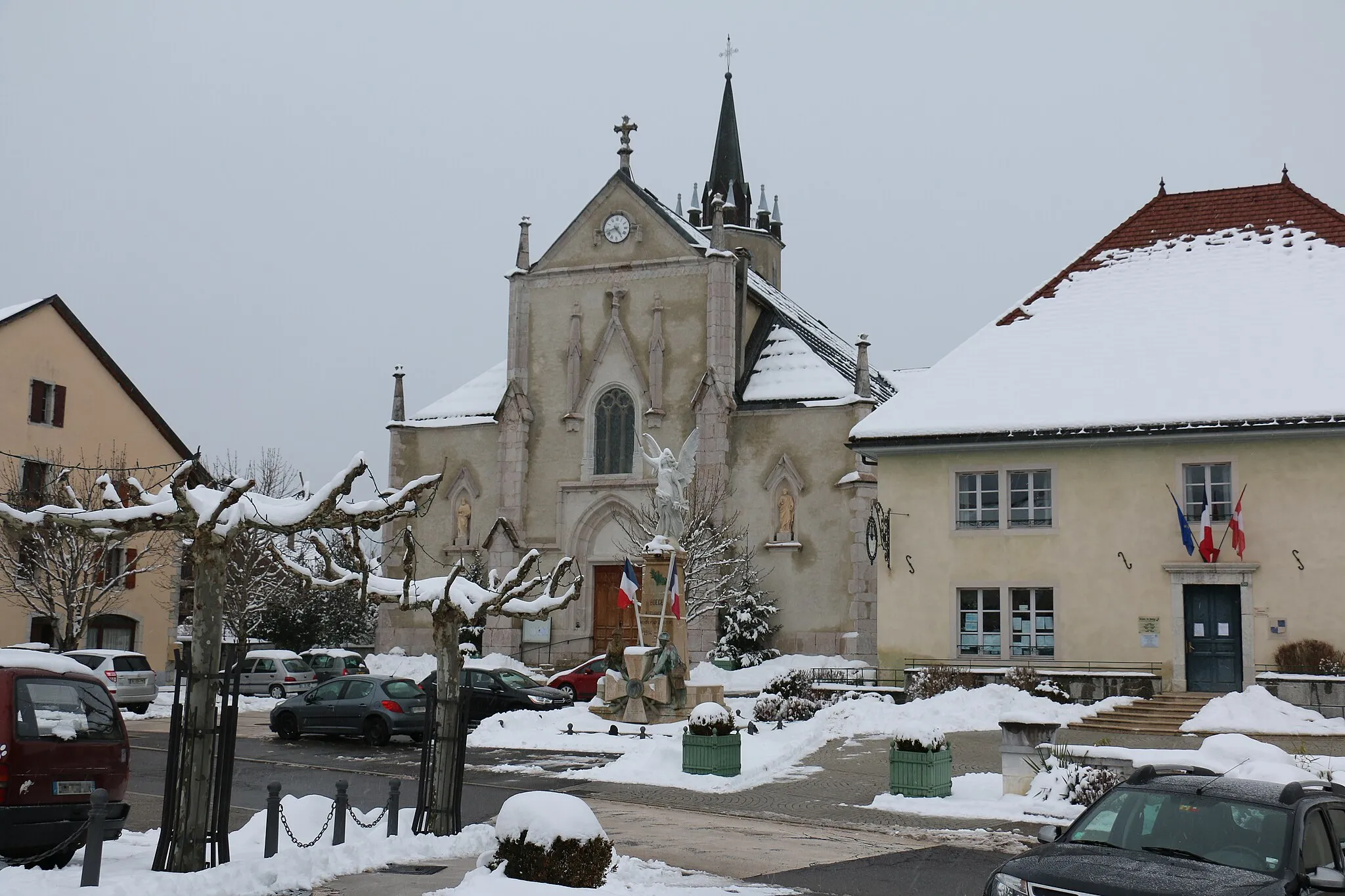 Photo showing: Église Saint-Maurice de Boëge