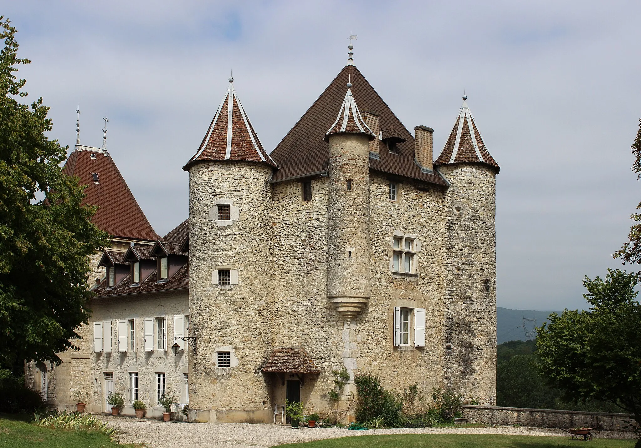 Photo showing: Château de Mépieu.