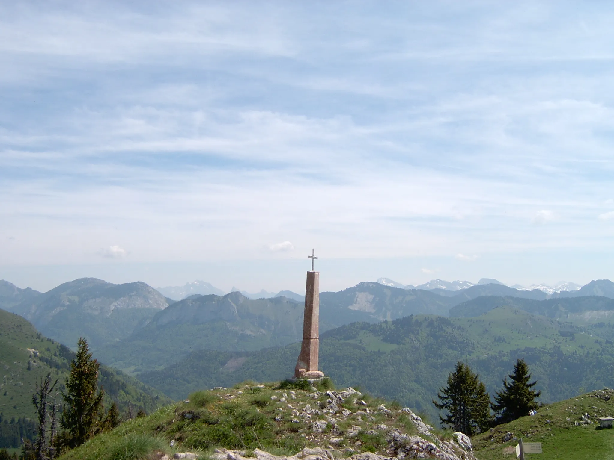 Photo showing: View from top of Pointe de Miribel