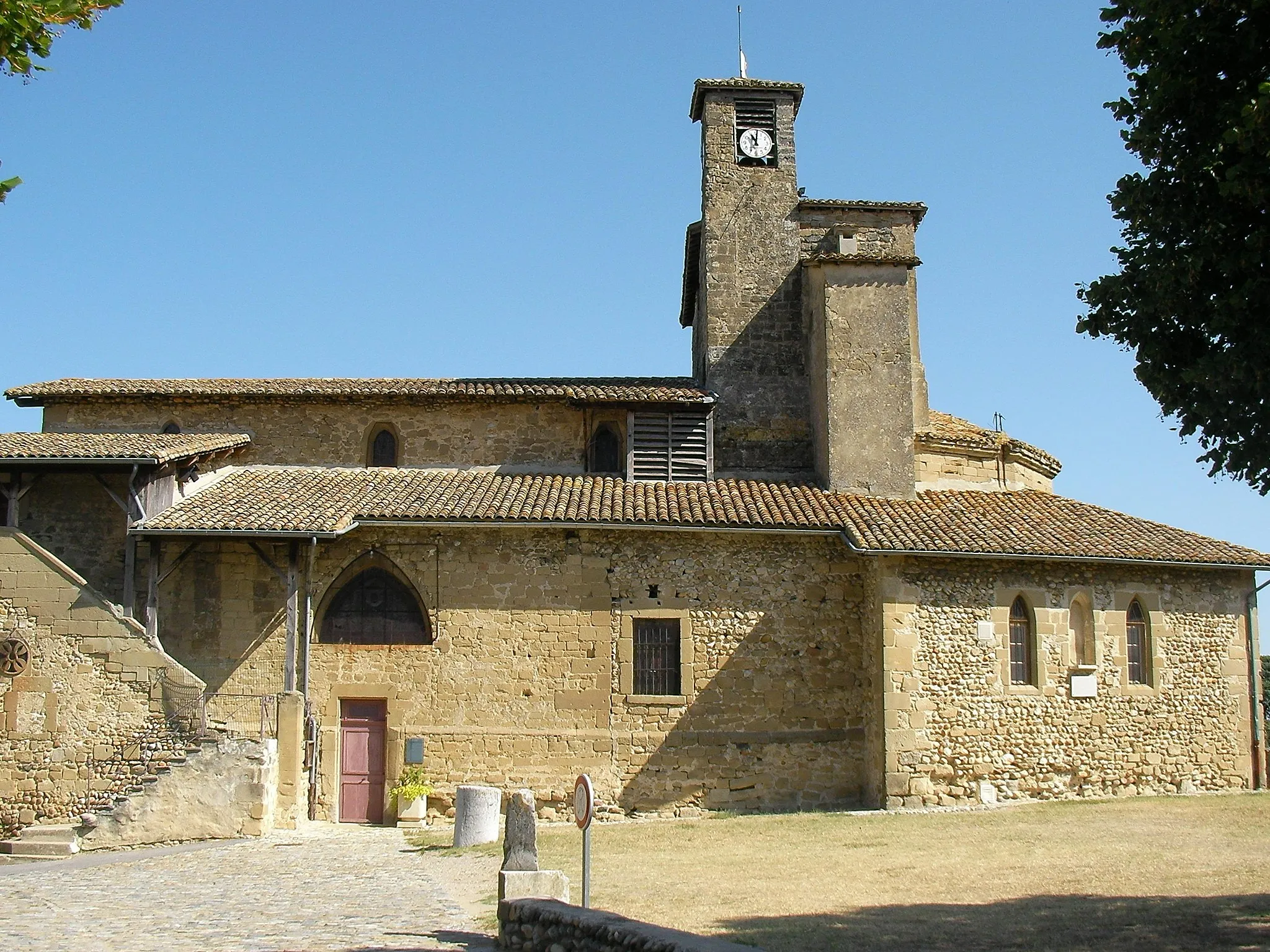 Photo showing: L'église Saint Didier à Alixan (Drôme / France)