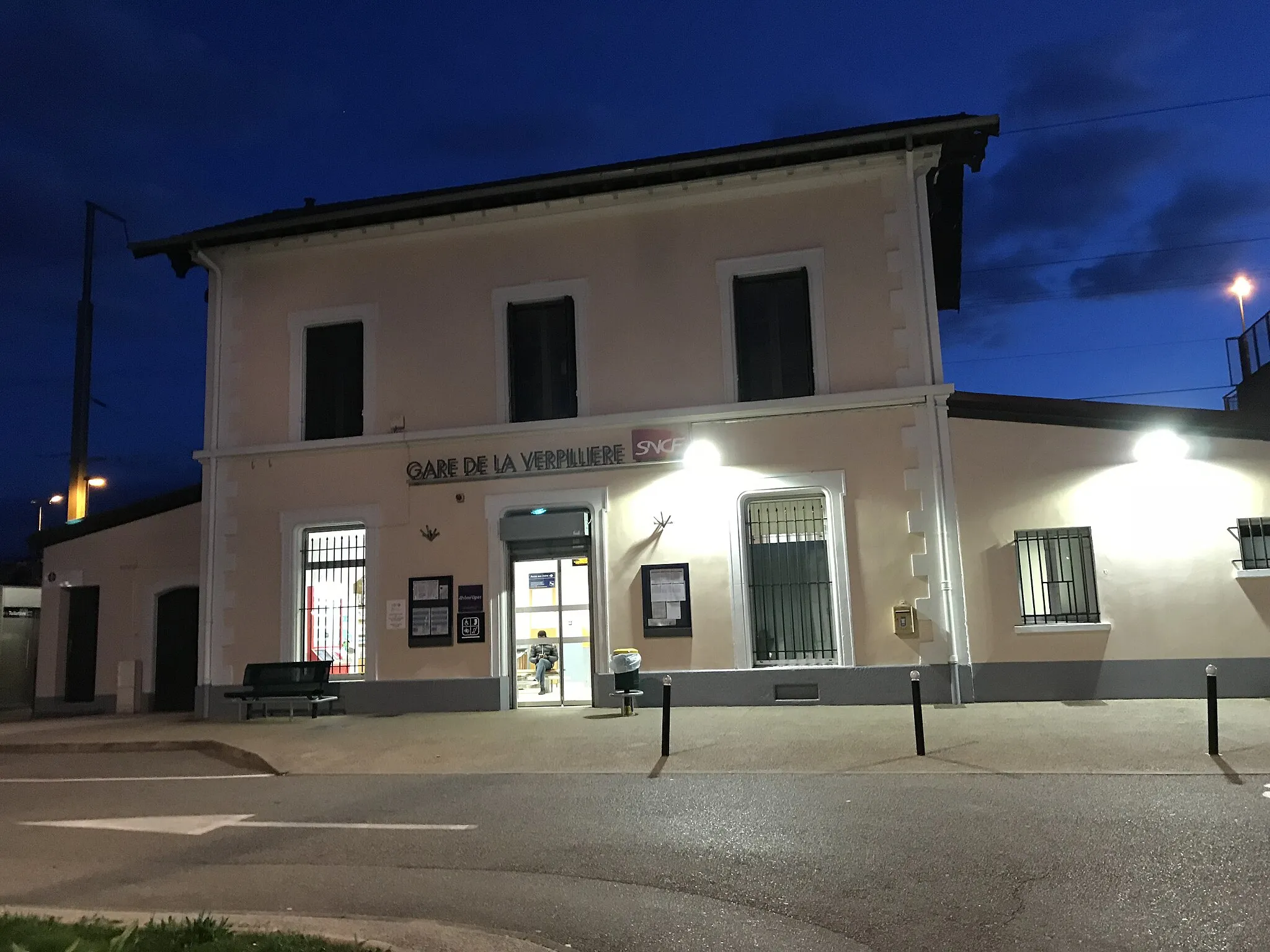 Photo showing: La gare de La Verpillière en 2018