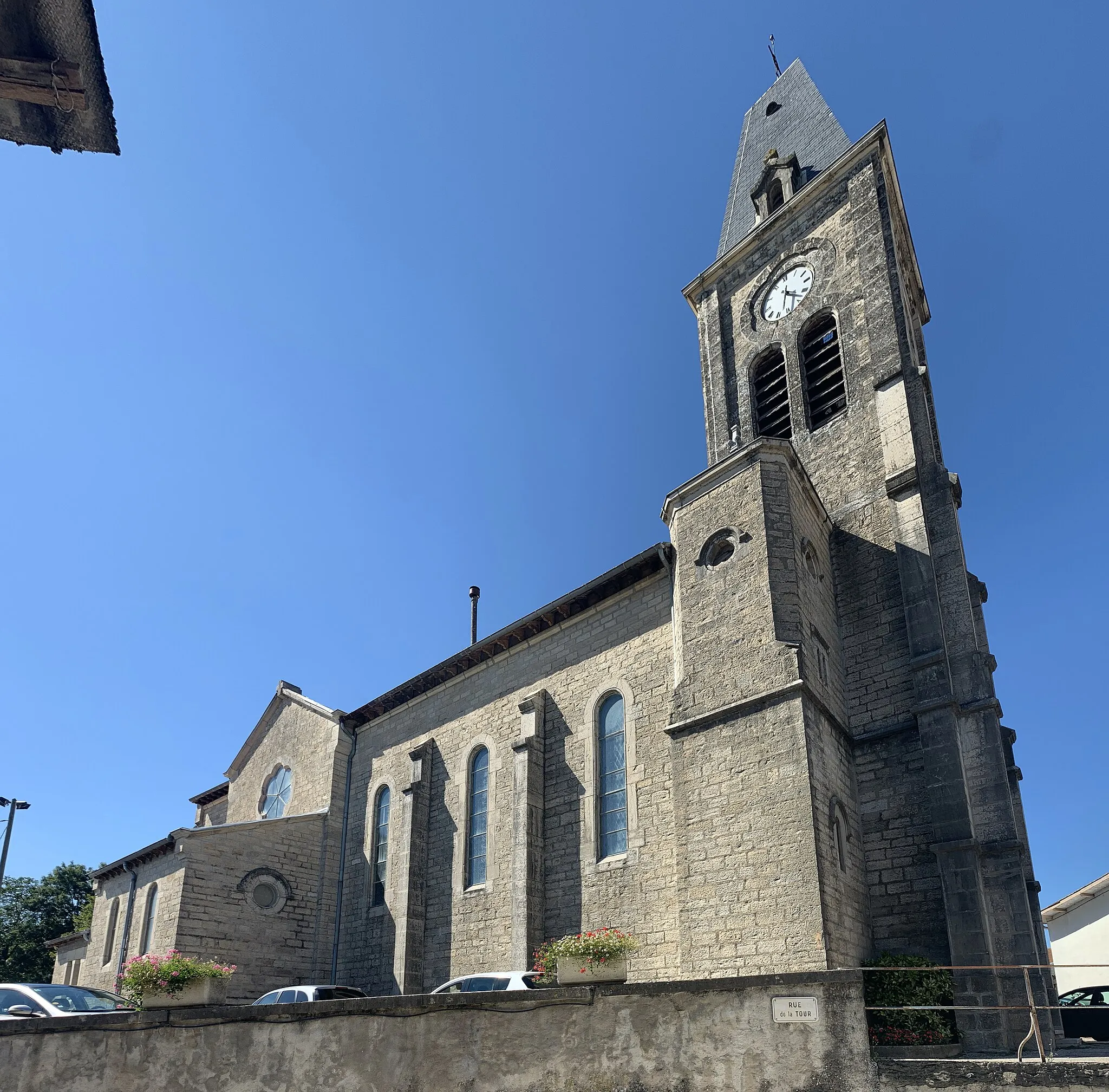 Photo showing: Église Sainte-Foy de Château-Gaillard, Ain.