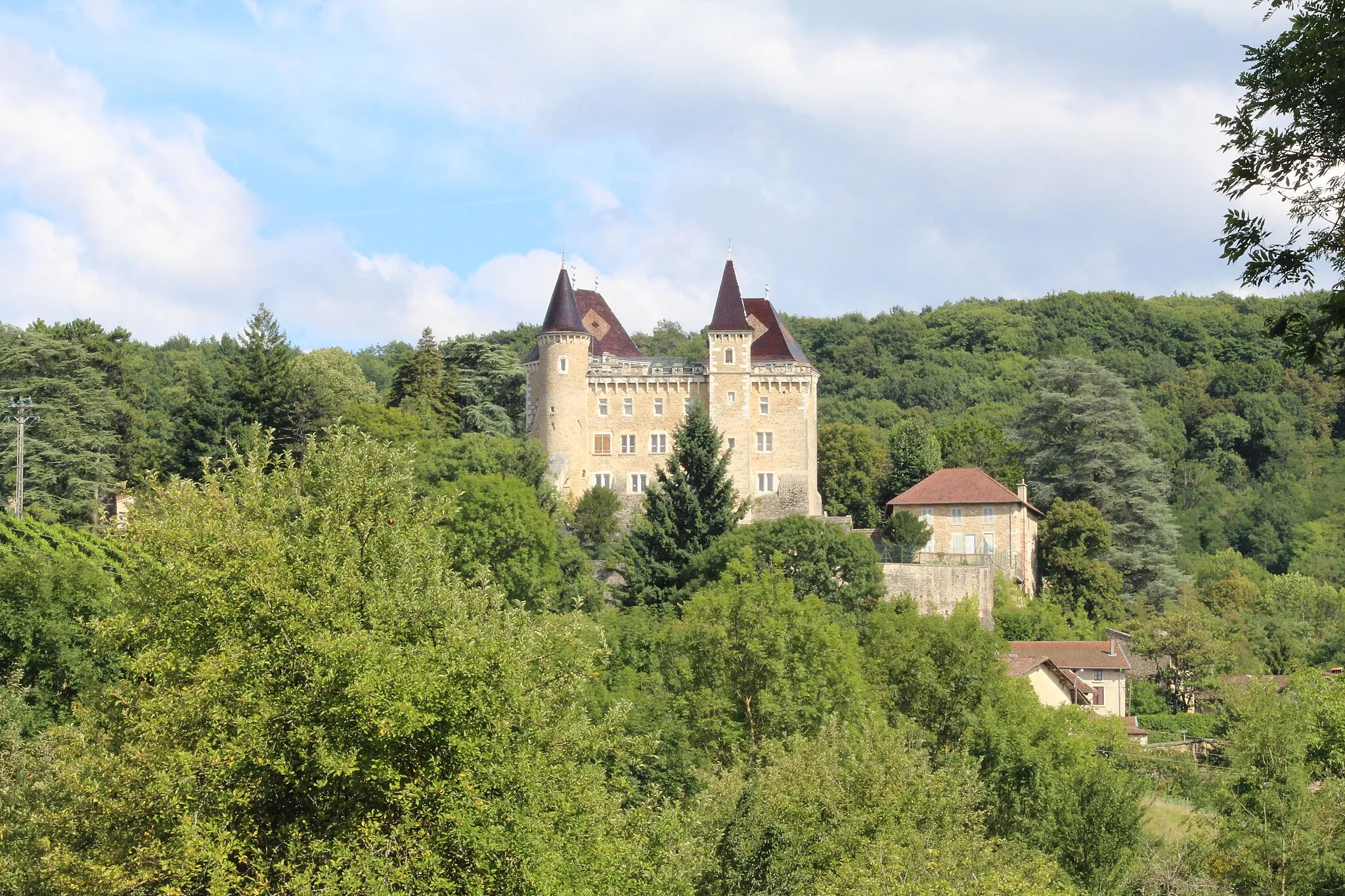 Photo showing: Château de Varey, Saint-Jean-le-Vieux, Ain.