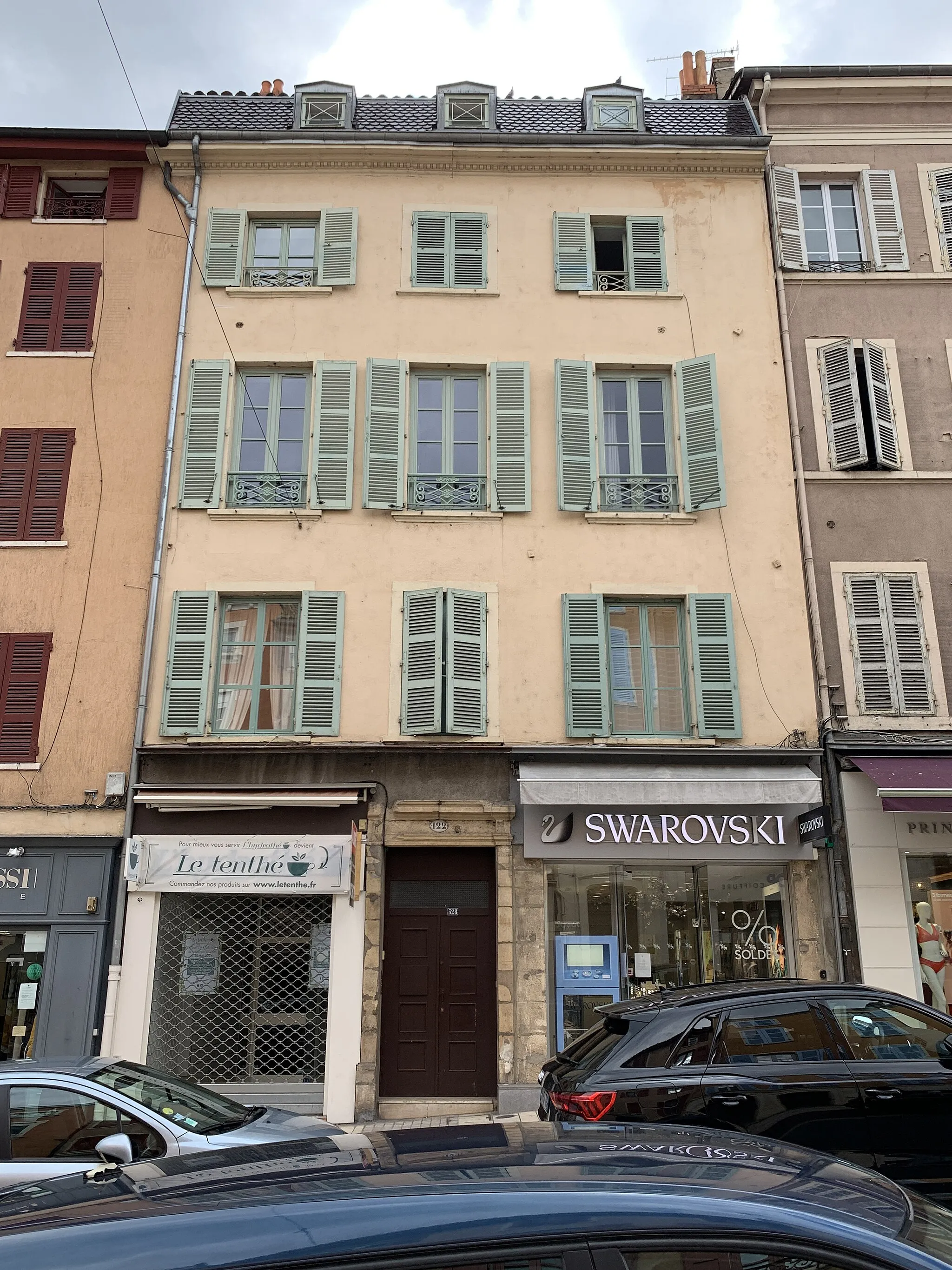Photo showing: Immeuble, 528 rue Nationale, Villefranche-sur-Saône.