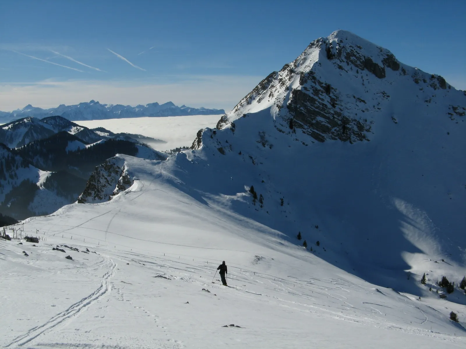 Photo showing: Summit of Teysachaux near the Moleson (Fribourg/Switzerland)