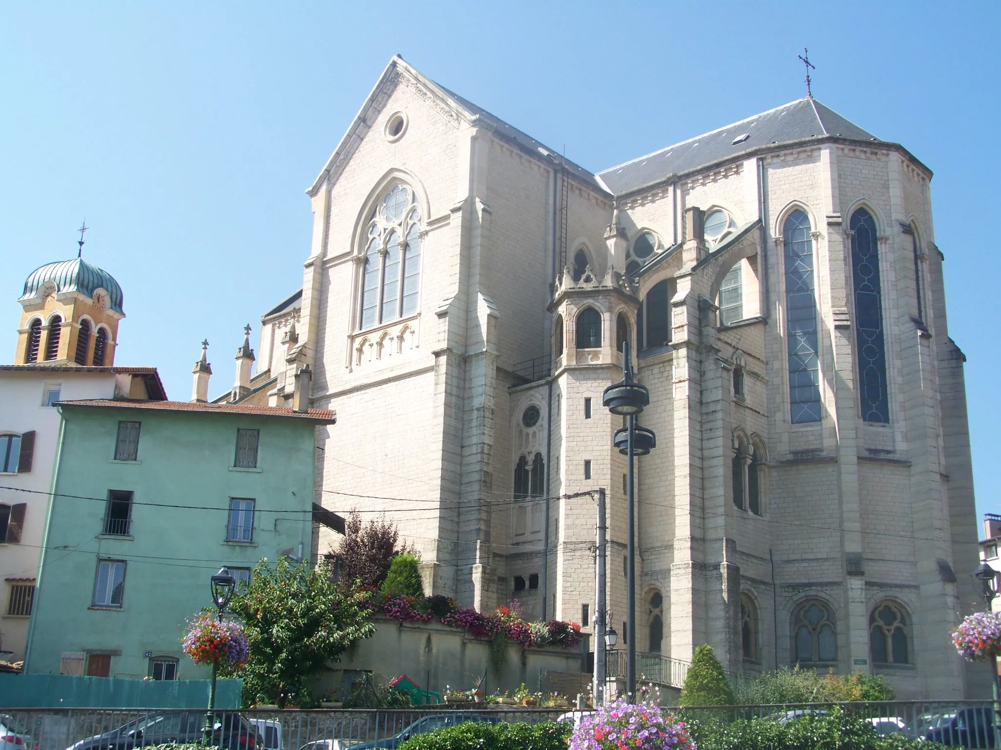 Photo showing: Saint-André church of Tarare, commune close to Lyon in France.