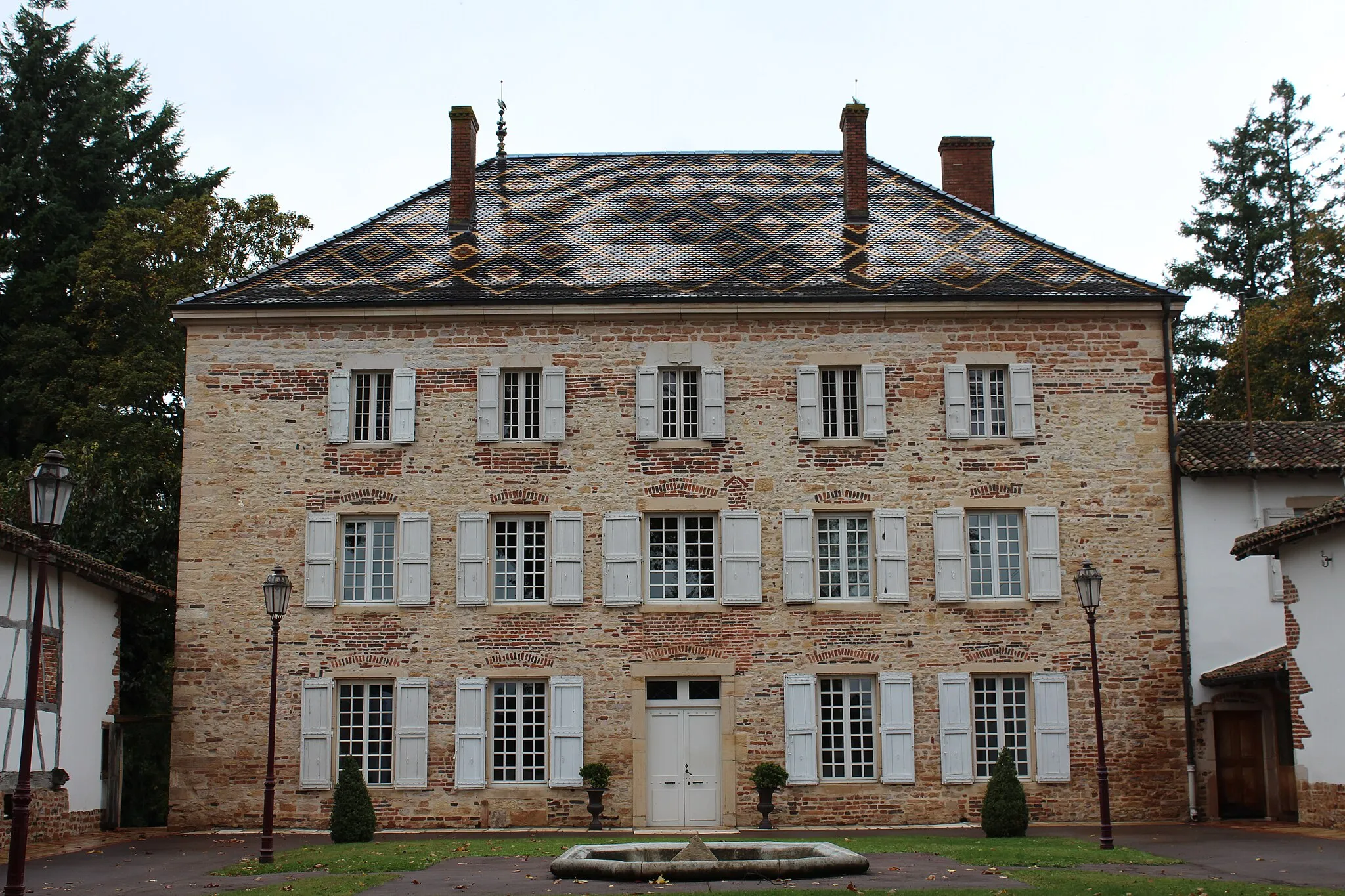 Photo showing: Château de Luponnas à Vonnas.