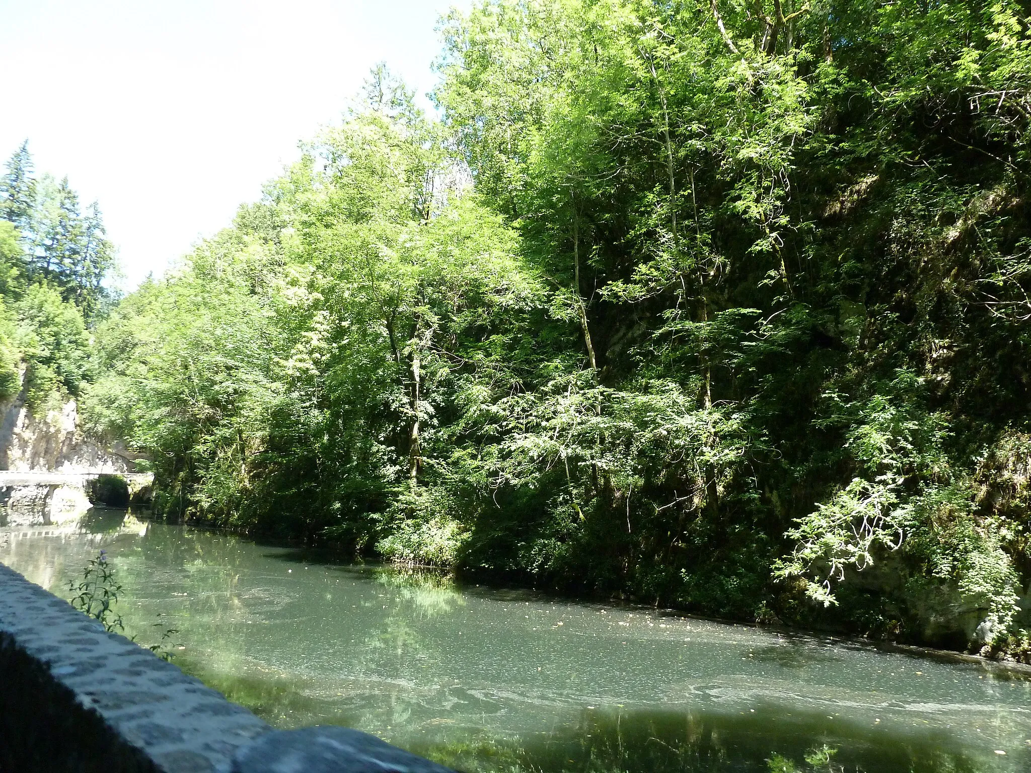 Photo showing: Les gorges de la Bourne, à Villard-de-Lans (38).