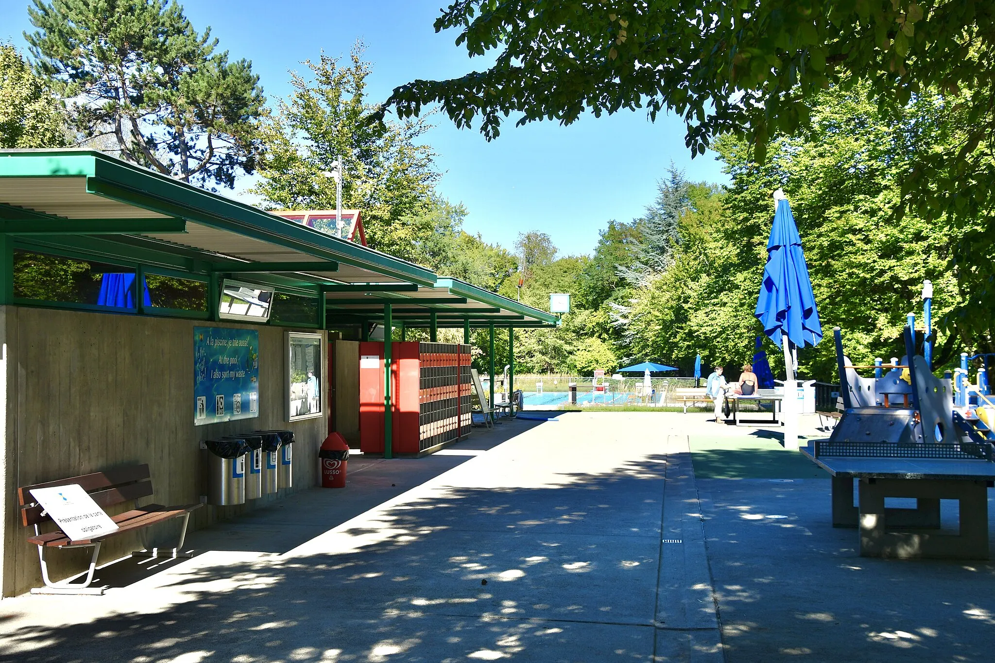 Photo showing: Le centre sportif et de loisirs des châtaigniers de Pregny-Chambésy (GE), en Suisse.