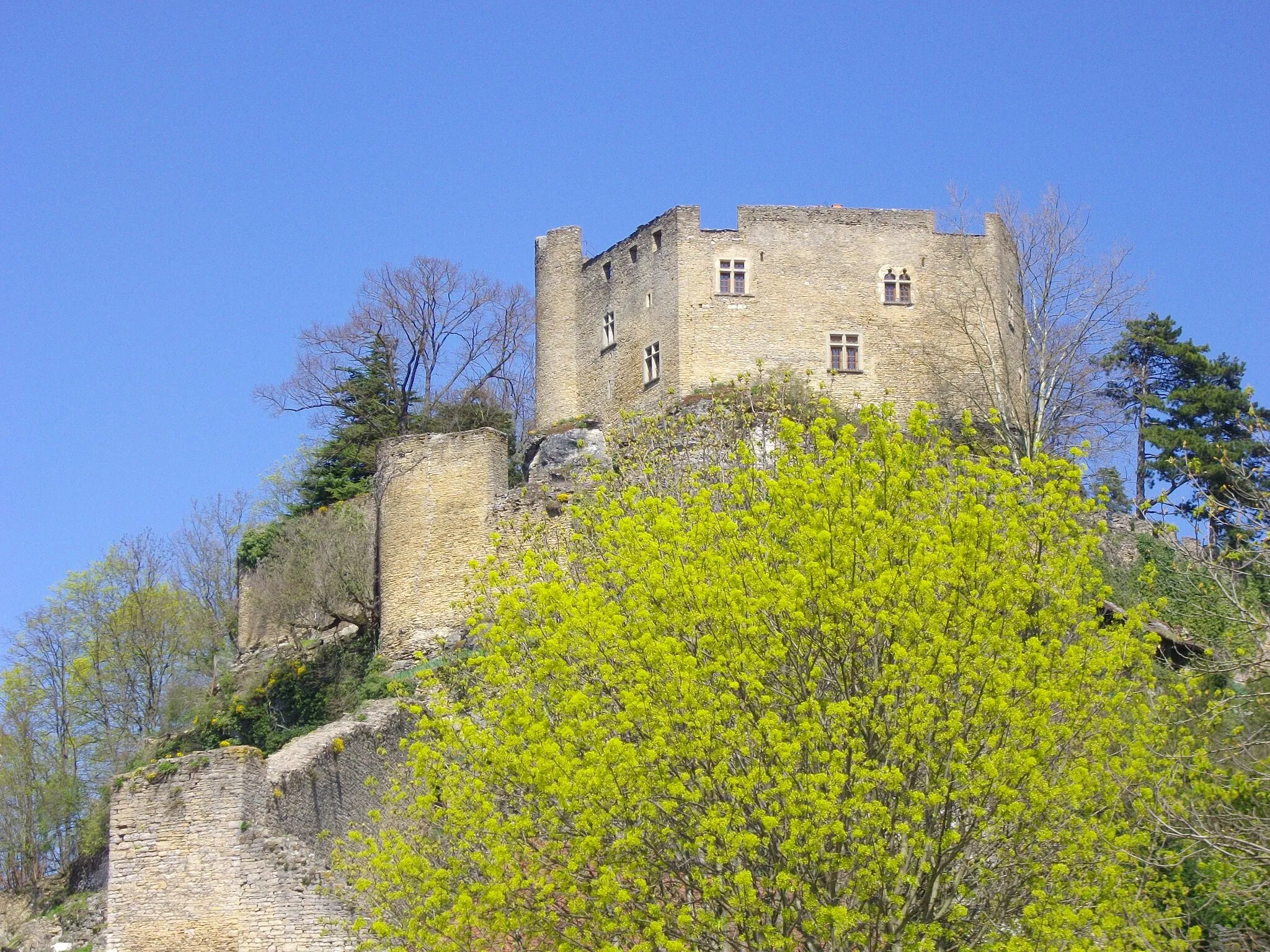 Photo showing: Château Delphinal de Crémieu (12e-13e siècles)