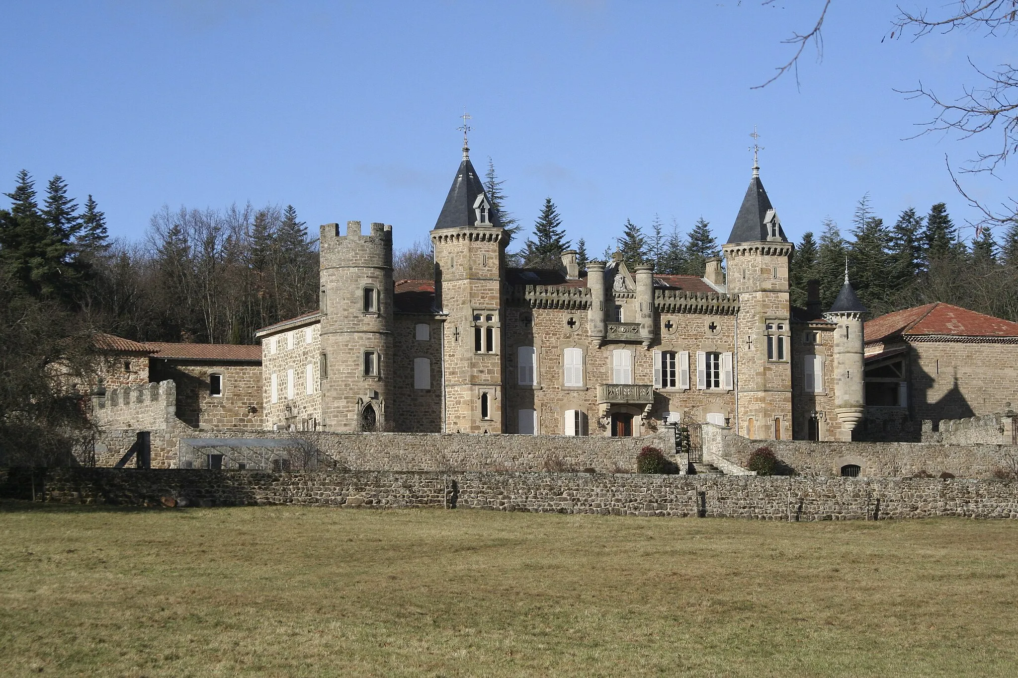 Photo showing: château de Crozat