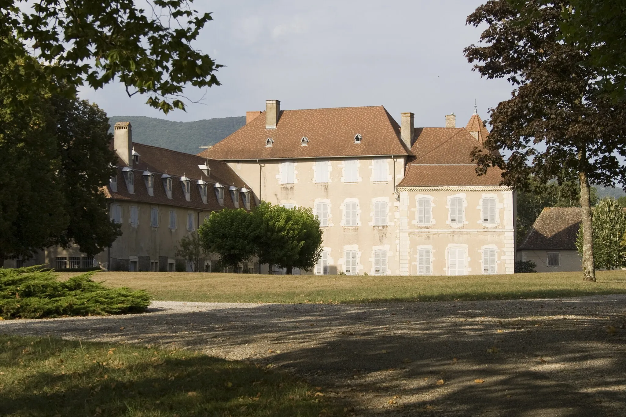 Photo showing: La propriété de Paul Claudel à Brangues près de Morestel (38510)