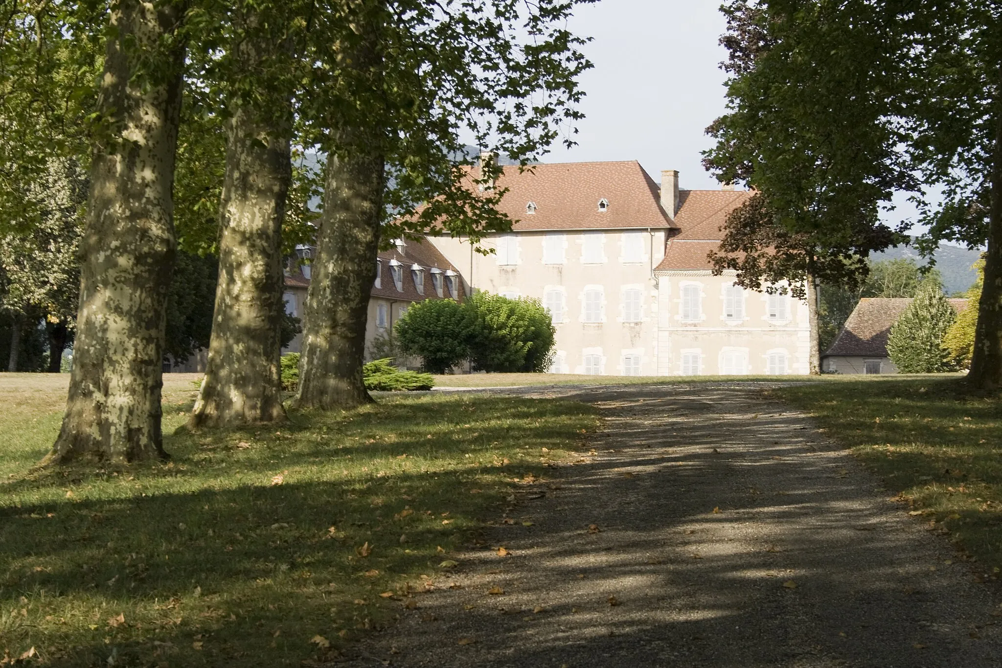 Photo showing: Le Château de Brangues, propriété de Paul Claudel, près de Morestel (Isère)