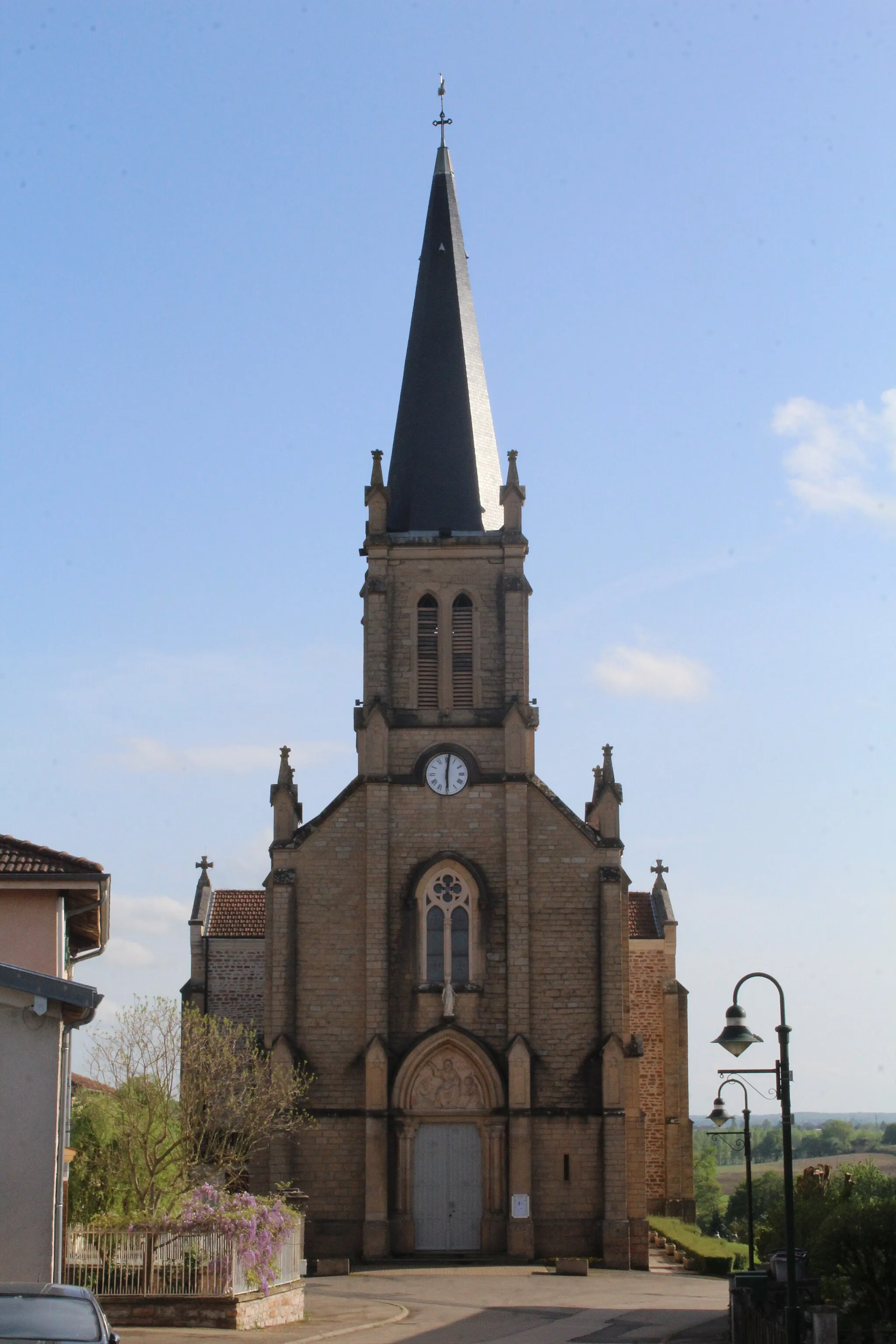 Photo showing: Église Saint-Cyr de Saint-Cyr-sur-Menthon.