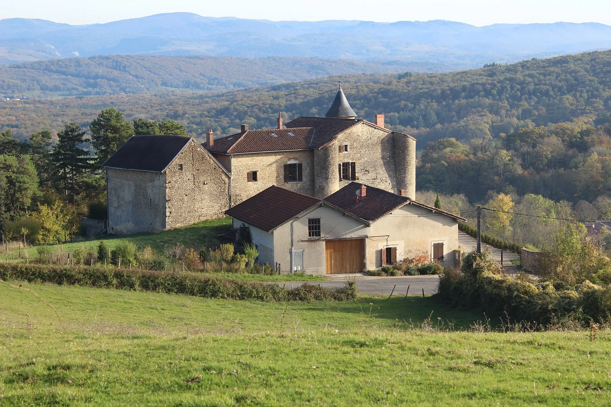 Photo showing: Château Pinel, Bohas-Meyriat-Rignat.
