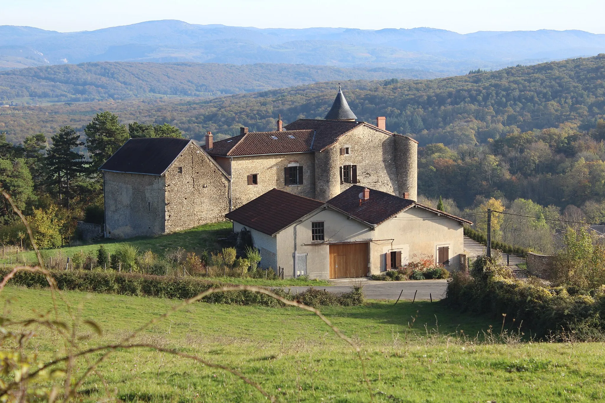 Photo showing: Château Pinel, Bohas-Meyriat-Rignat.