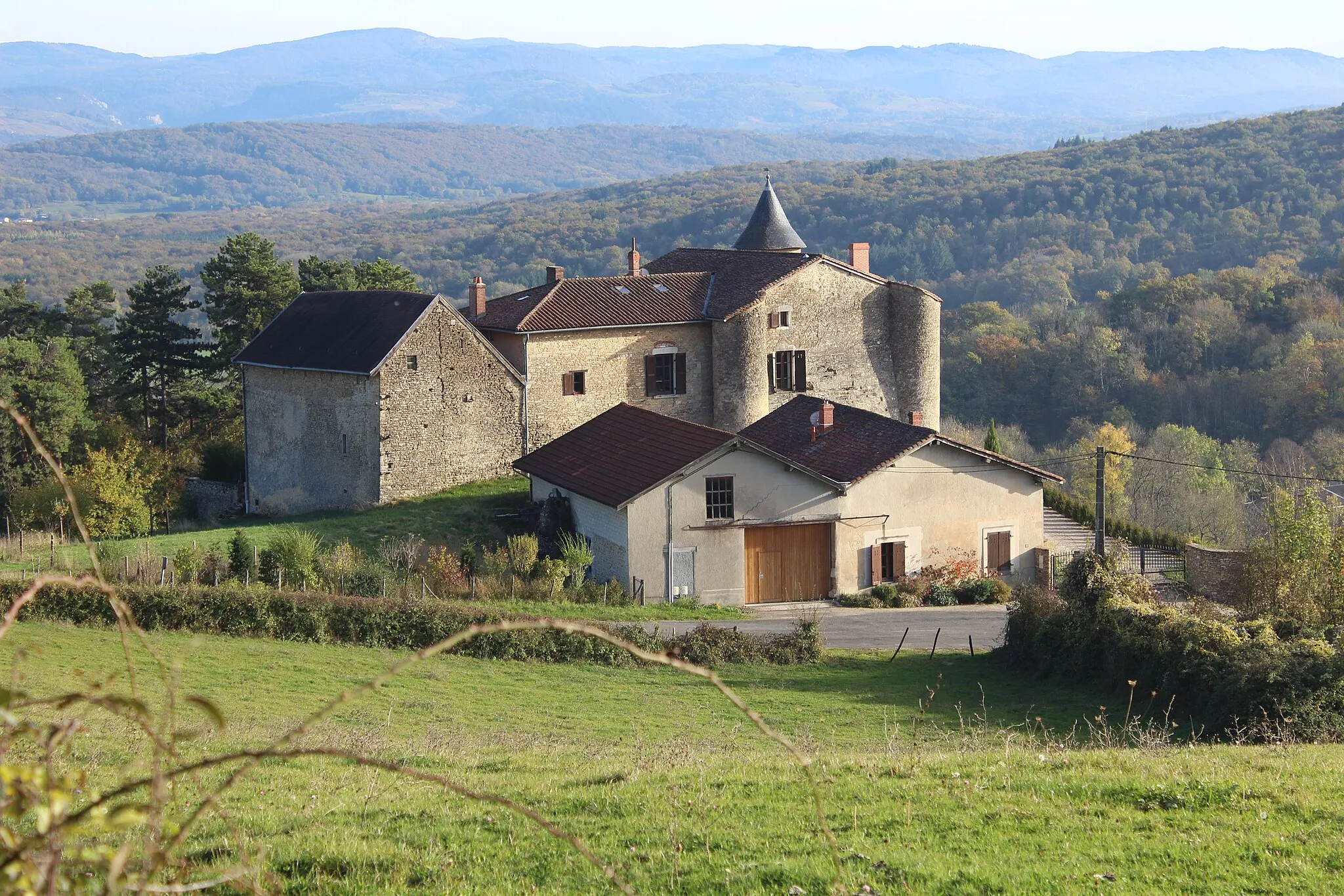 Photo showing: Château Pinel, Bohas-Meyriat-Rignat.