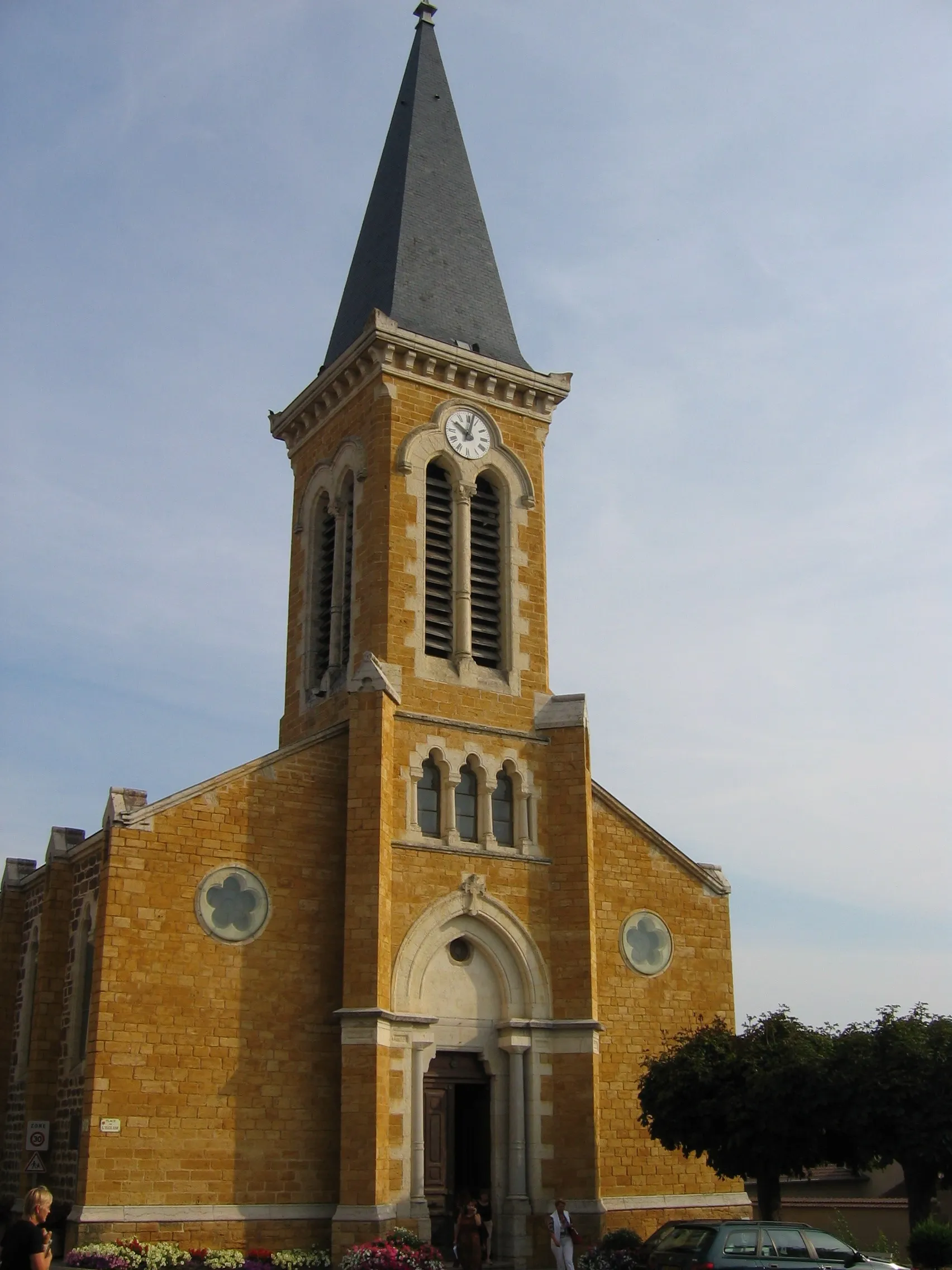 Photo showing: L'Église de Brullioles