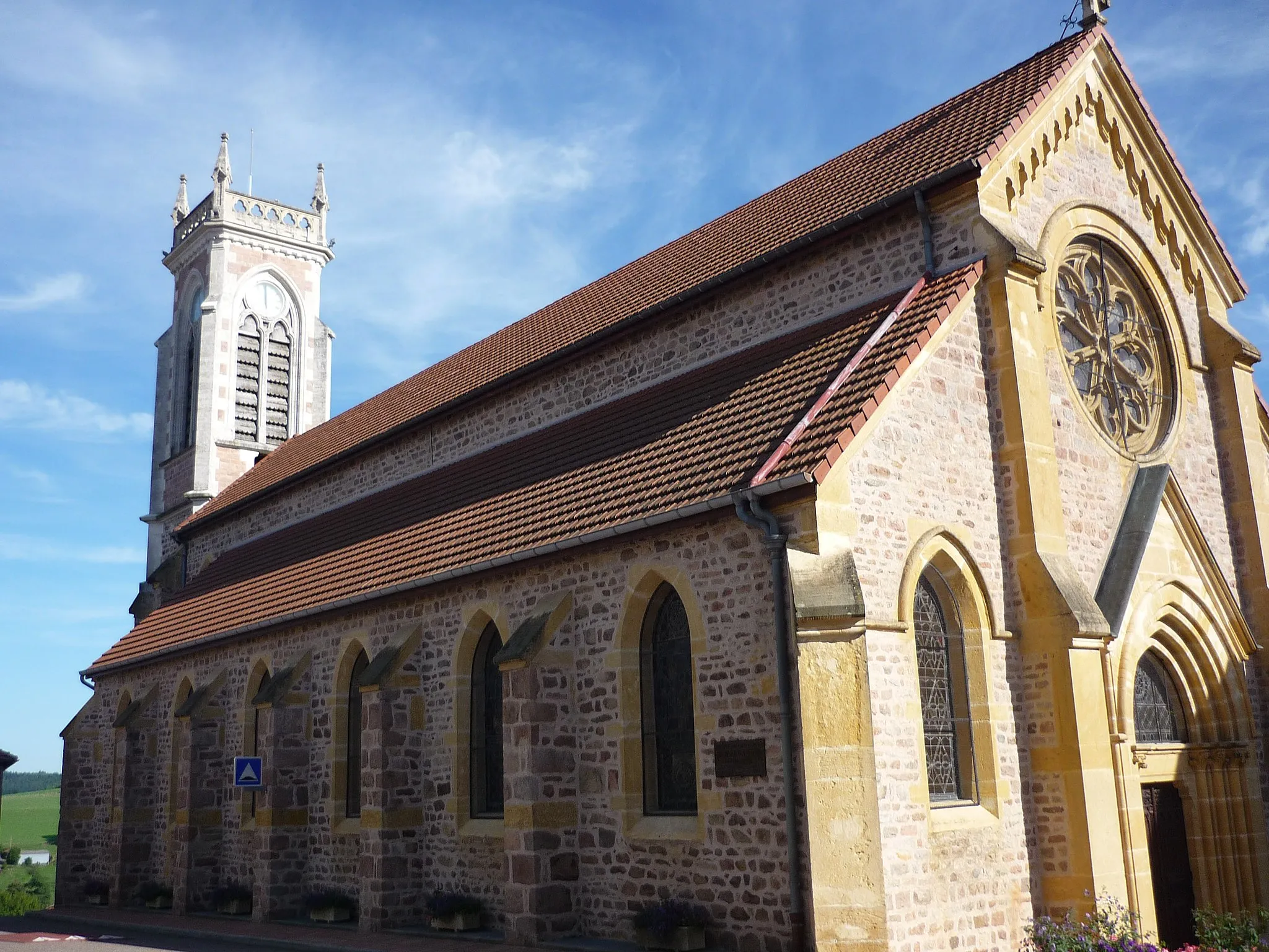 Photo showing: Église de Marnand, dans le département du Rhône