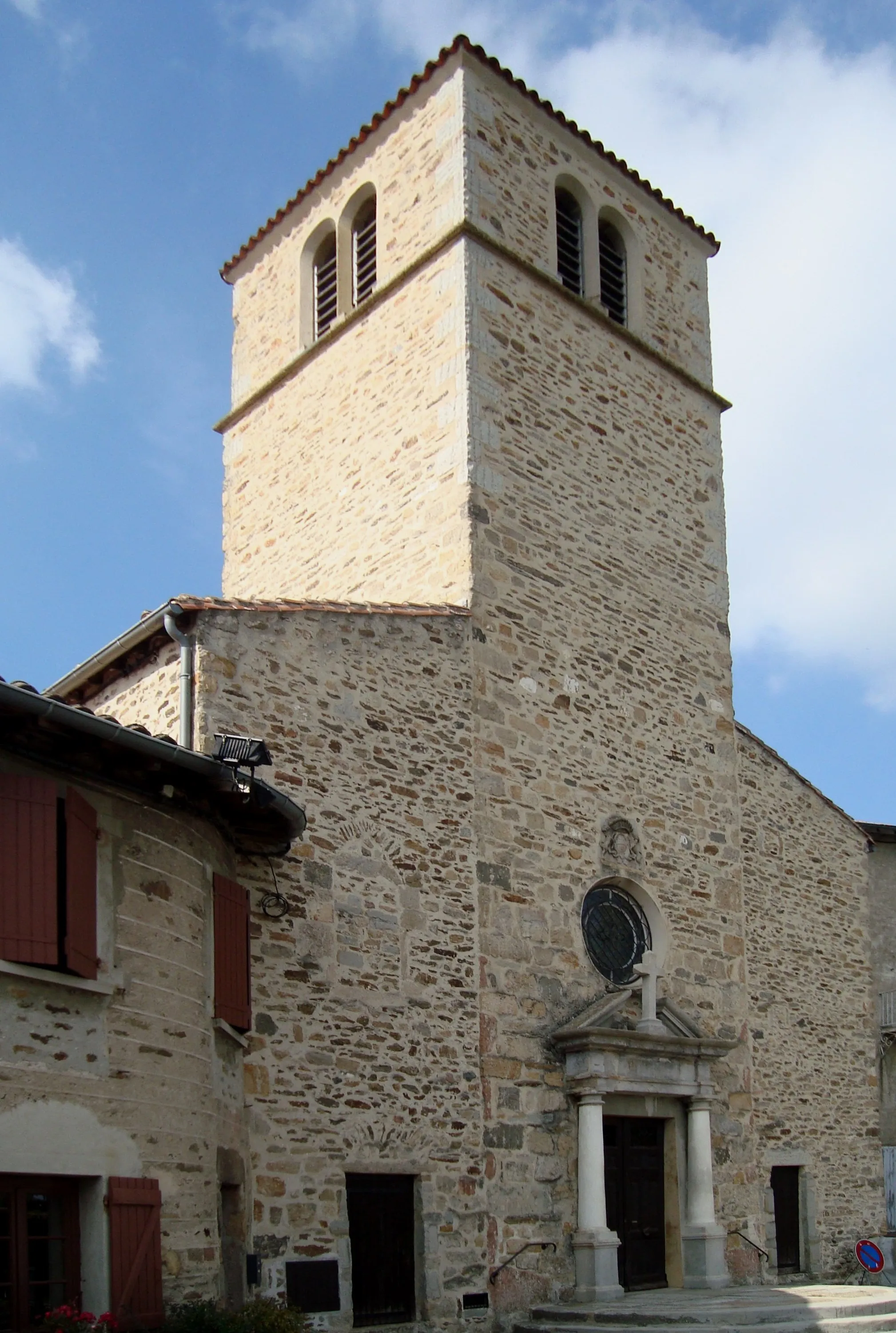 Photo showing: Église de la Conversion-de-Saint-Paul, Riverie, Rhône, France.