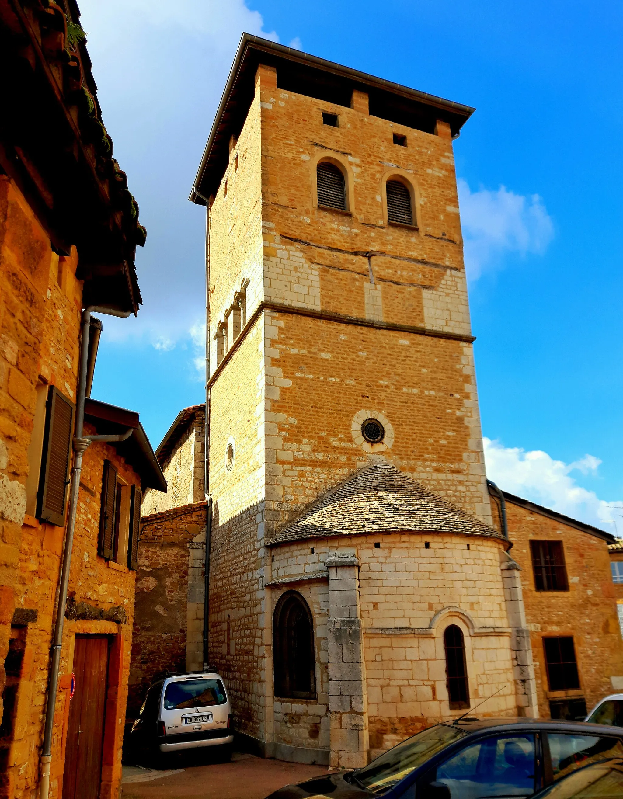 Photo showing: View of the bell tower