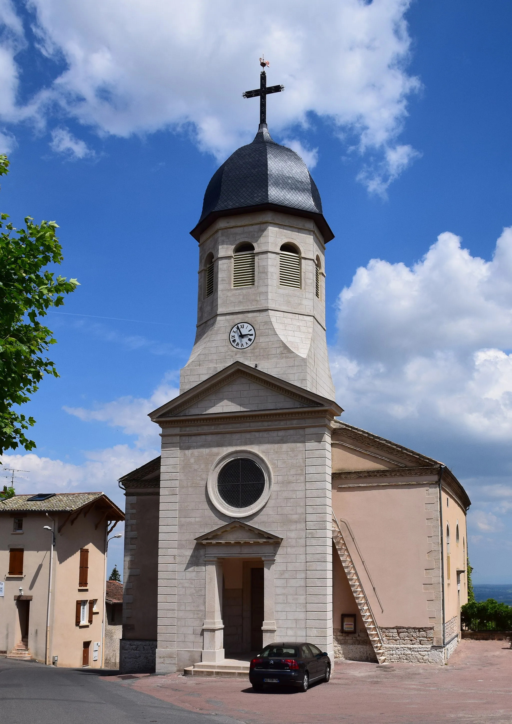 Photo showing: Eglise de Chiroubles 69