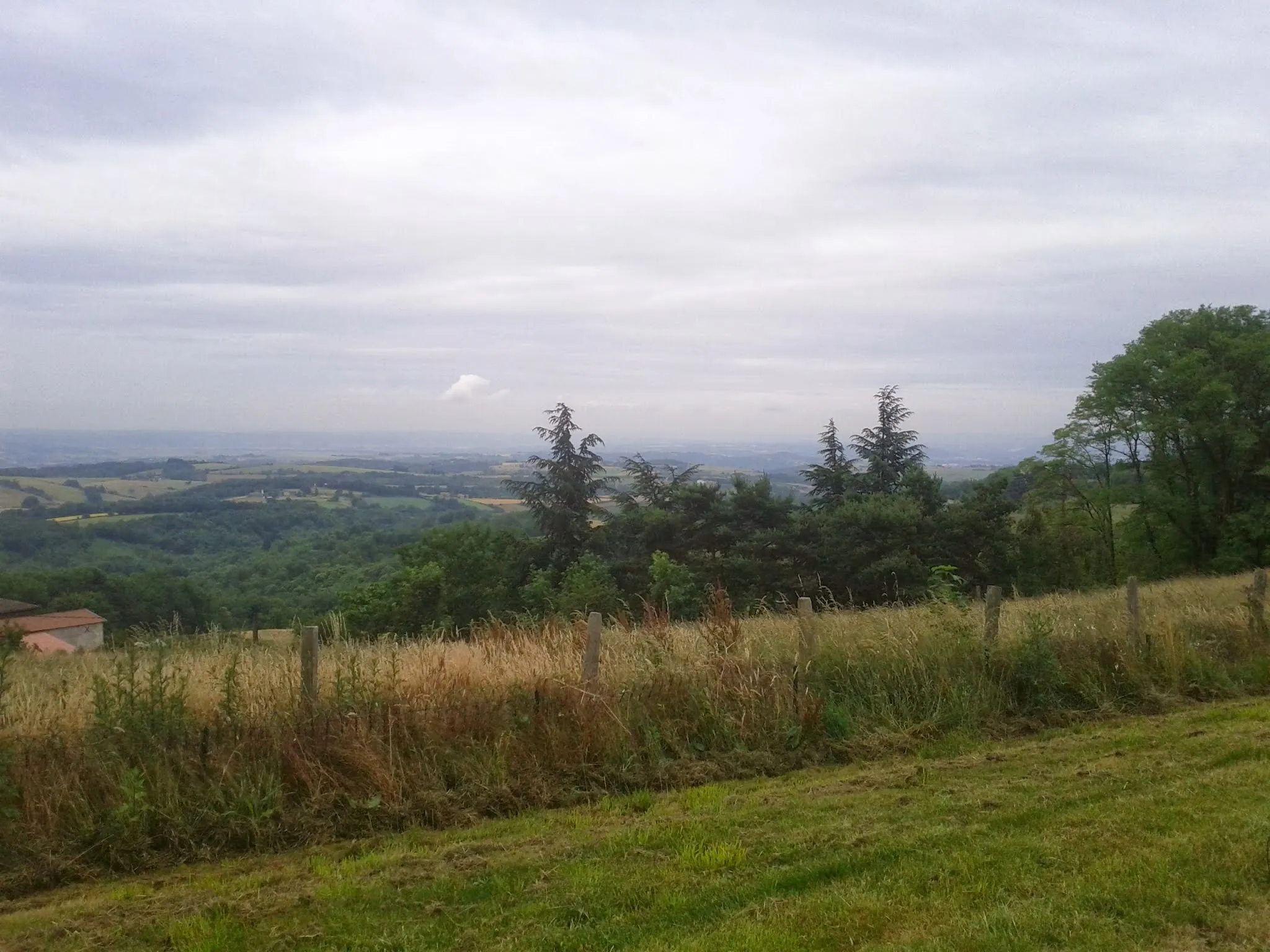 Photo showing: paysage vers Croix-Régis (Rhône)