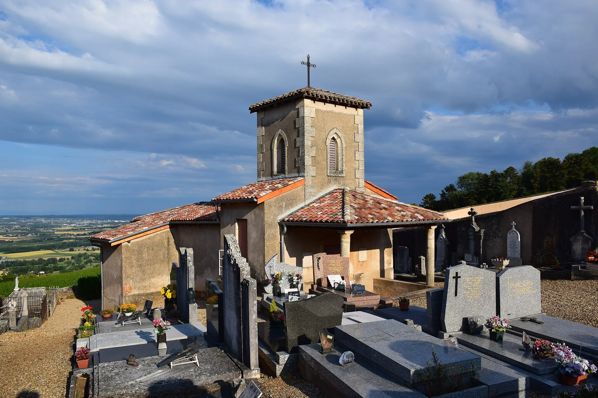 Photo showing: Chapele Saint-Cyprien à Lachassagne 69 France