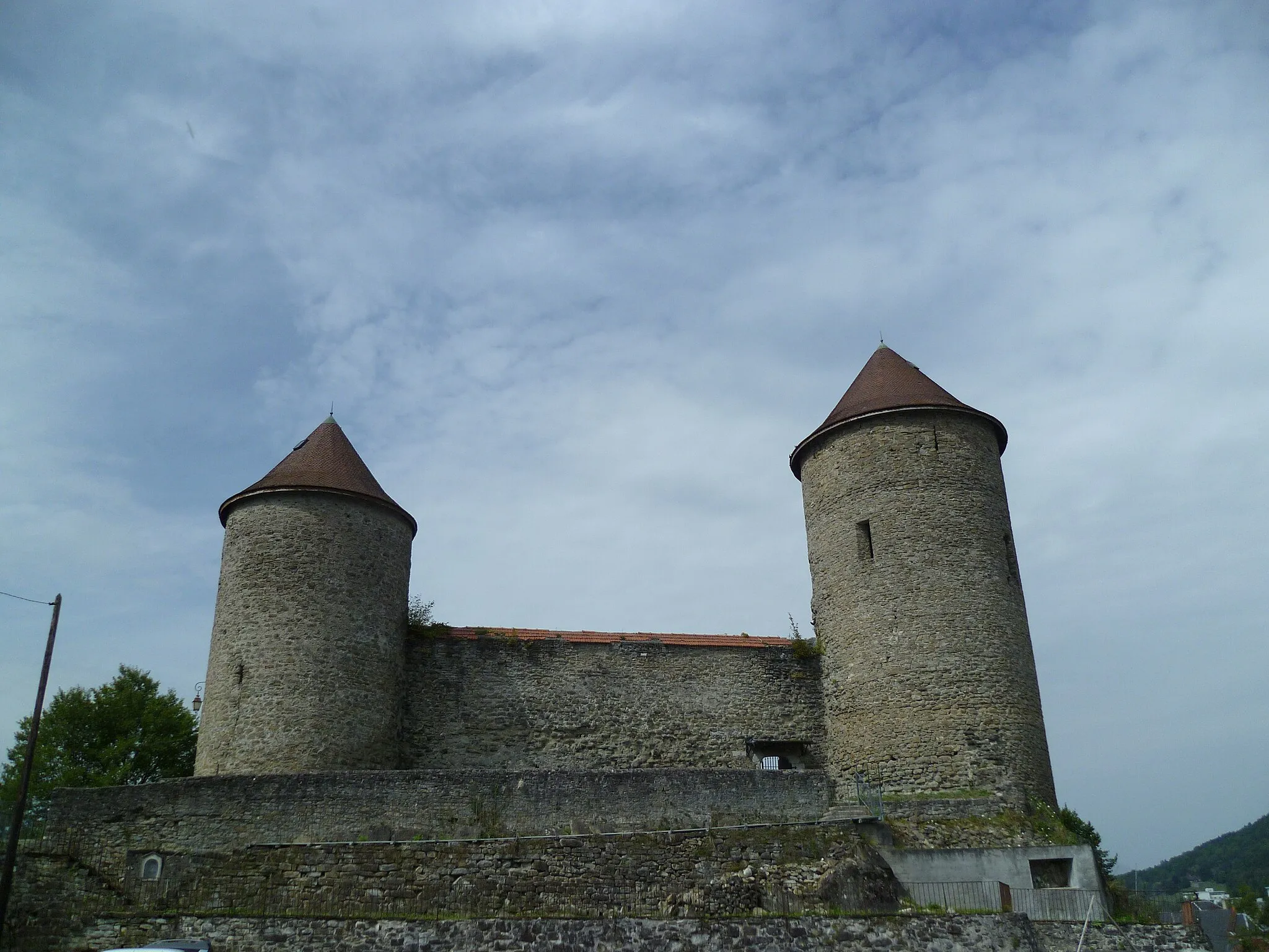 Photo showing: Château de Bonneville, Haute-Savoie, France