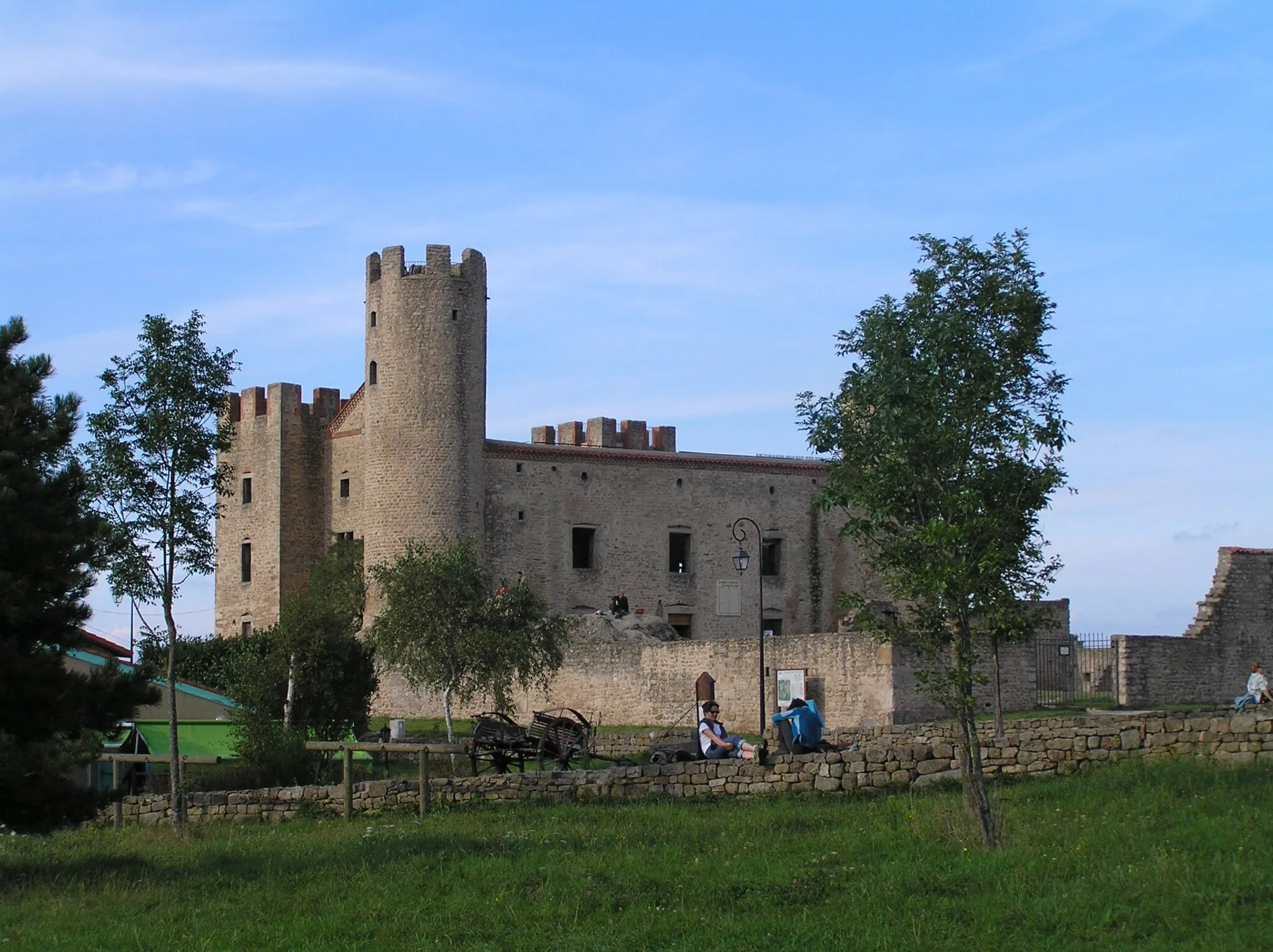Photo showing: Le château d'Essalois (Loire)