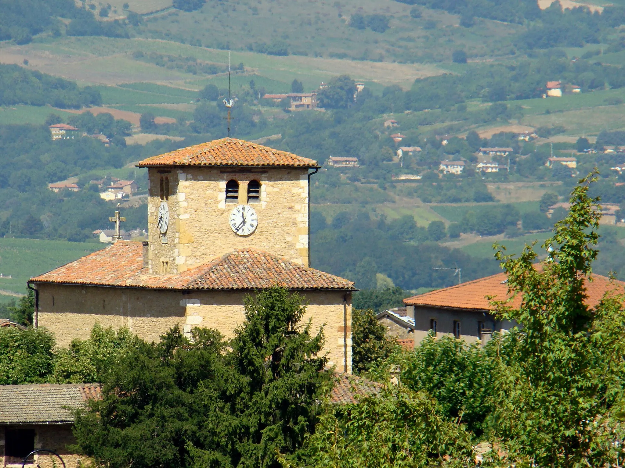 Photo showing: Eglise de Marcy