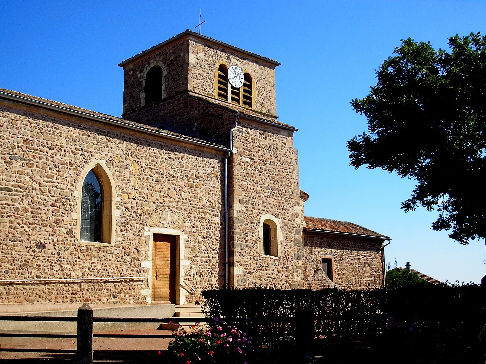 Photo showing: Eglise de Saint Etienne la Varenne