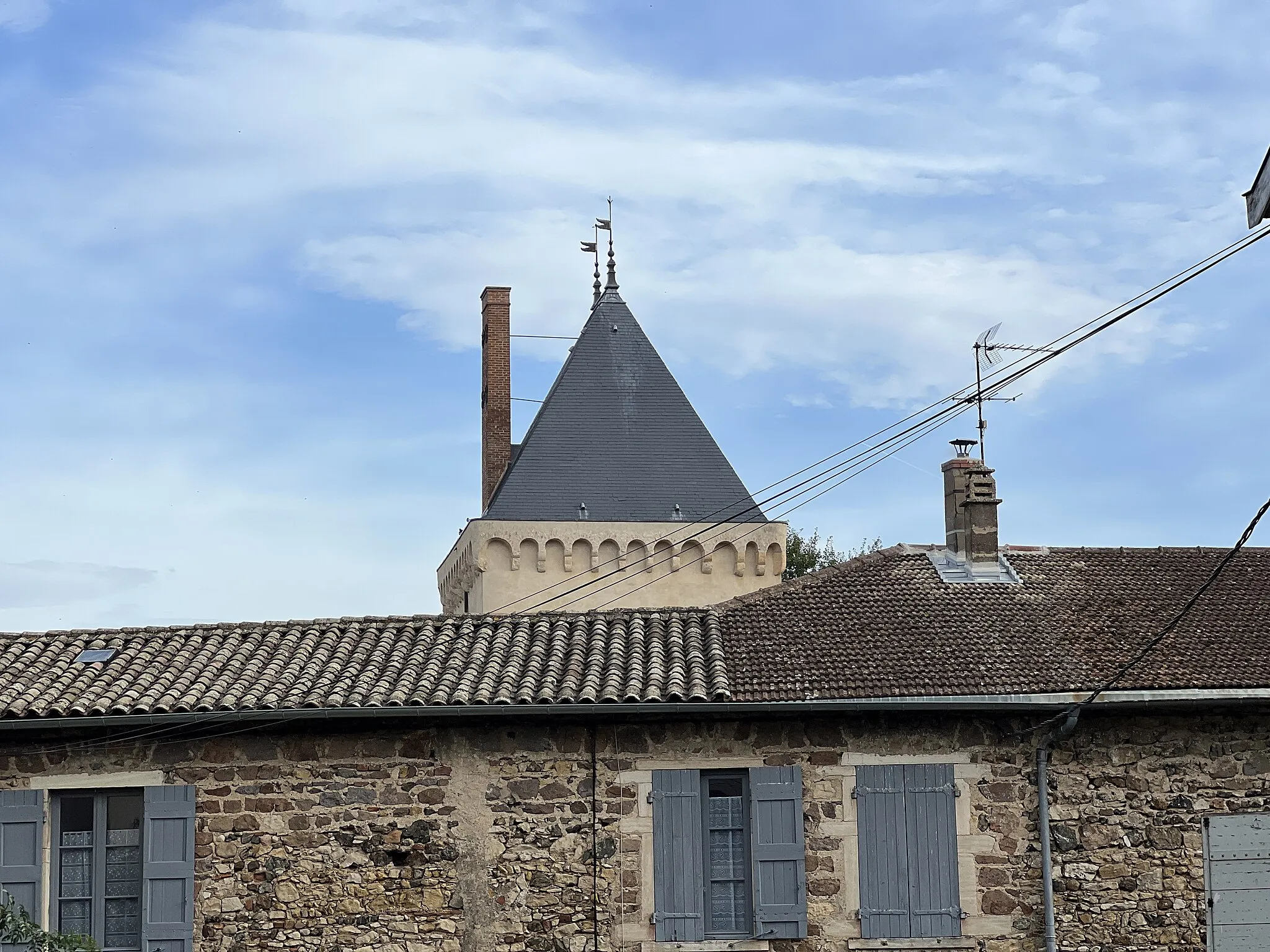 Photo showing: Château de Saint-Lager, Saint-Lager.