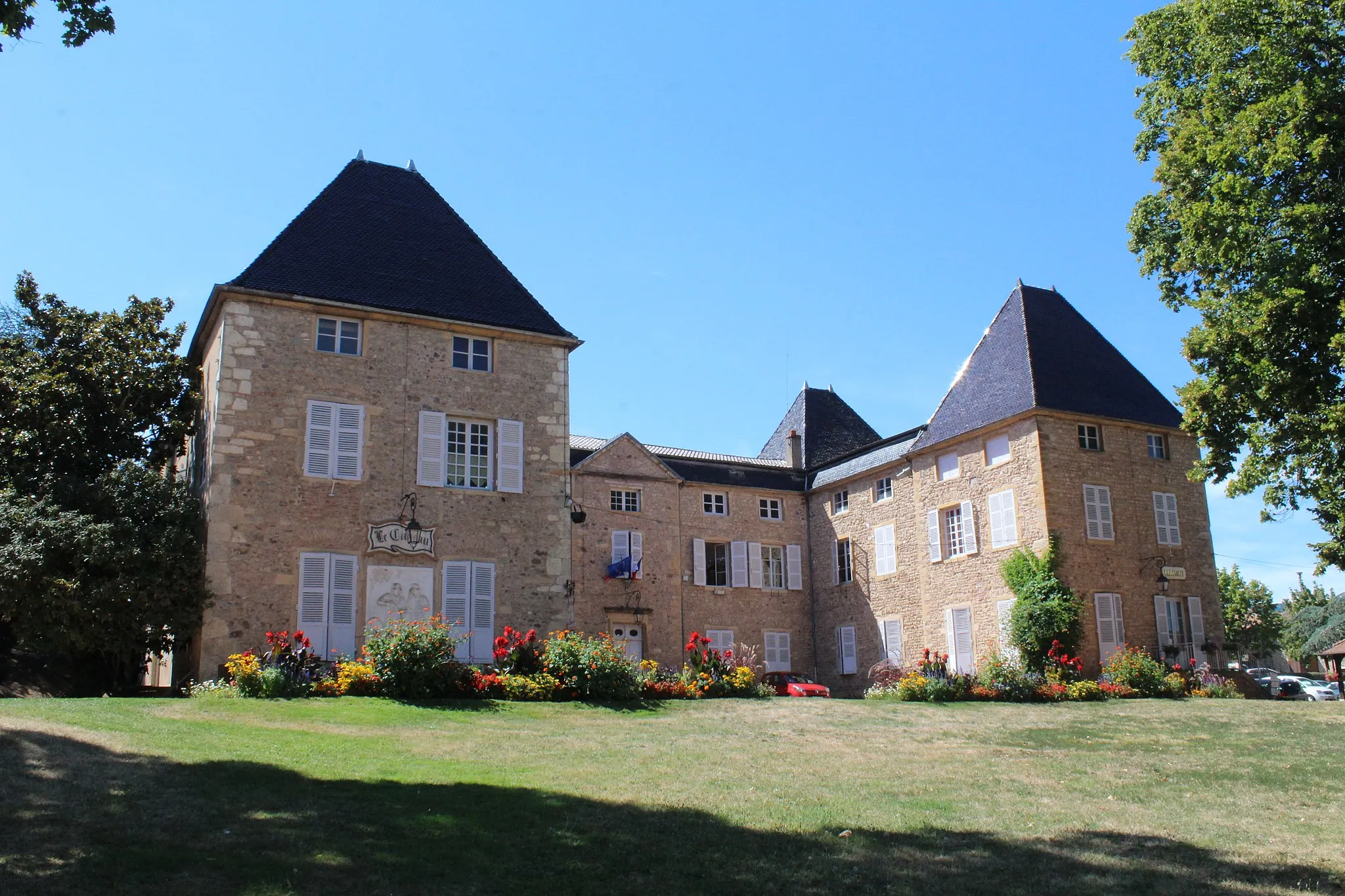 Photo showing: Château de Fontcrenne, Villié-Morgon.