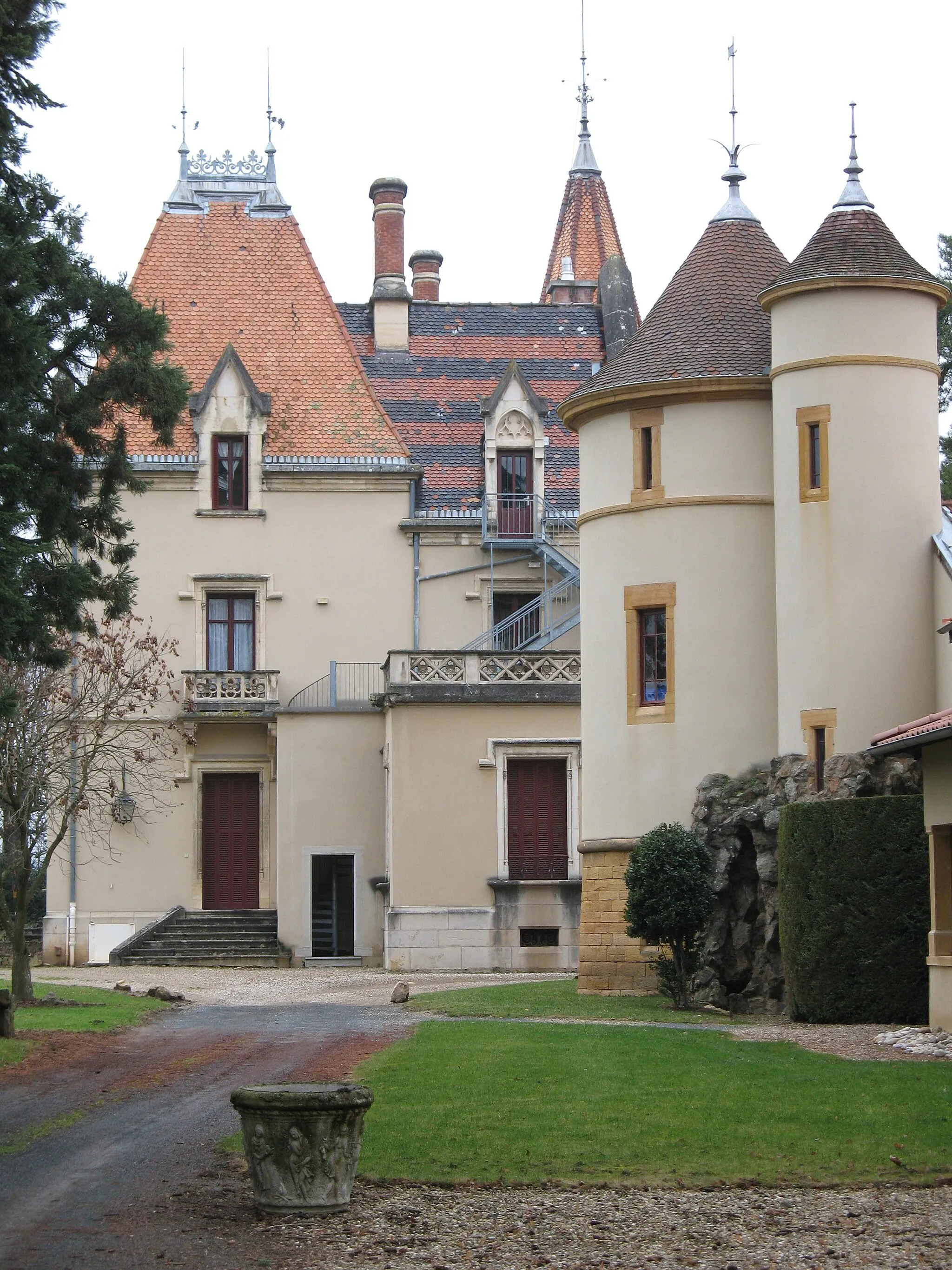 Photo showing: Château de l'Éclair à Liergues dans le Rhône