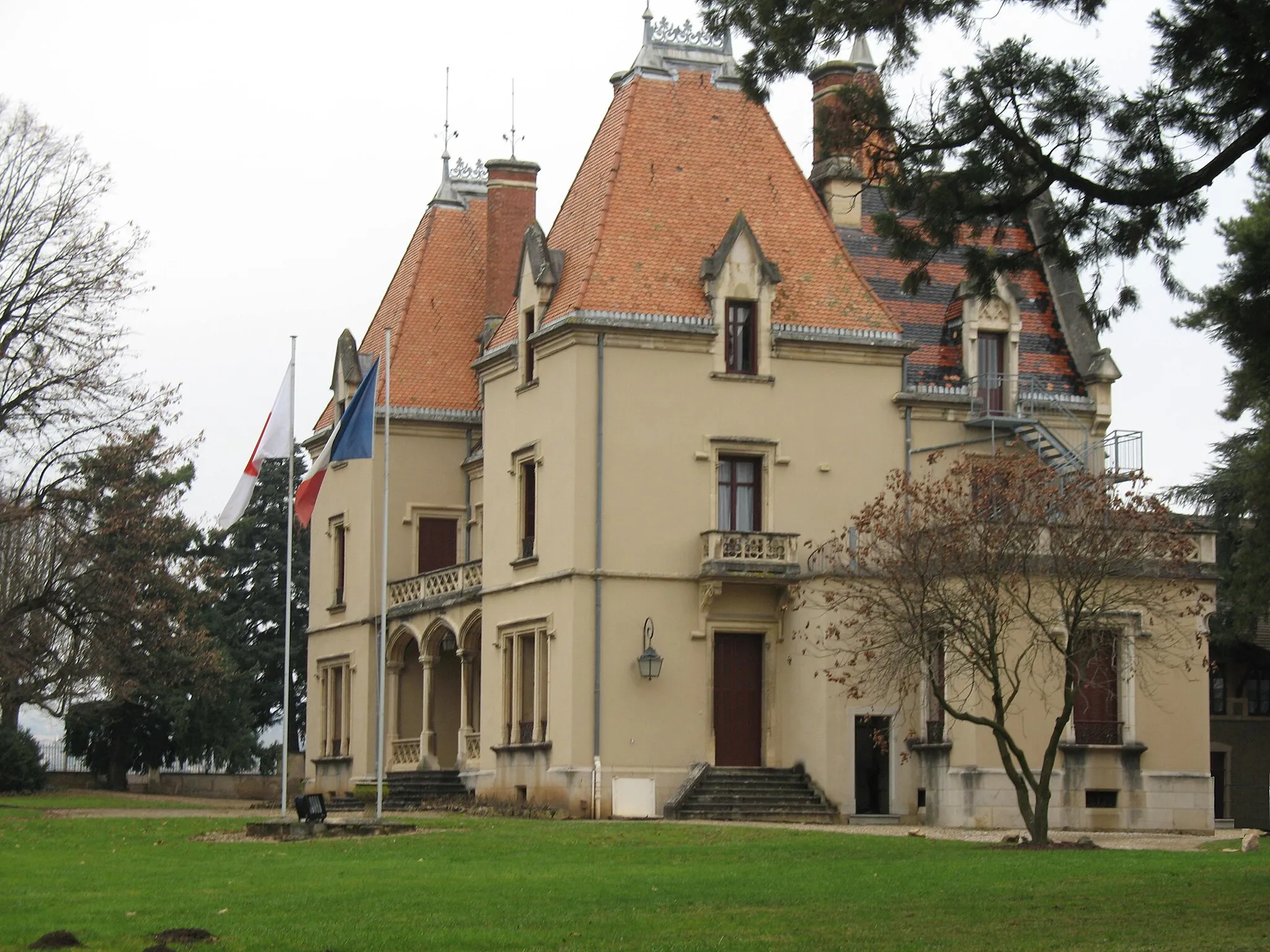 Photo showing: Château de l'Éclair à Liergues dans le Rhône