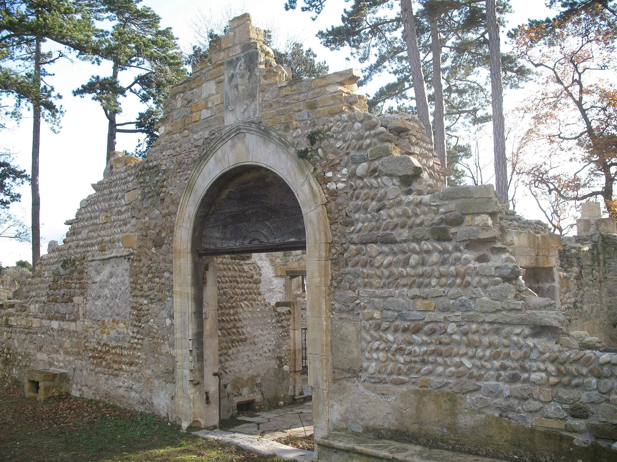 Photo showing: Ruines du château de Beauregard à Saint-Genis-Laval dans le Rhône.