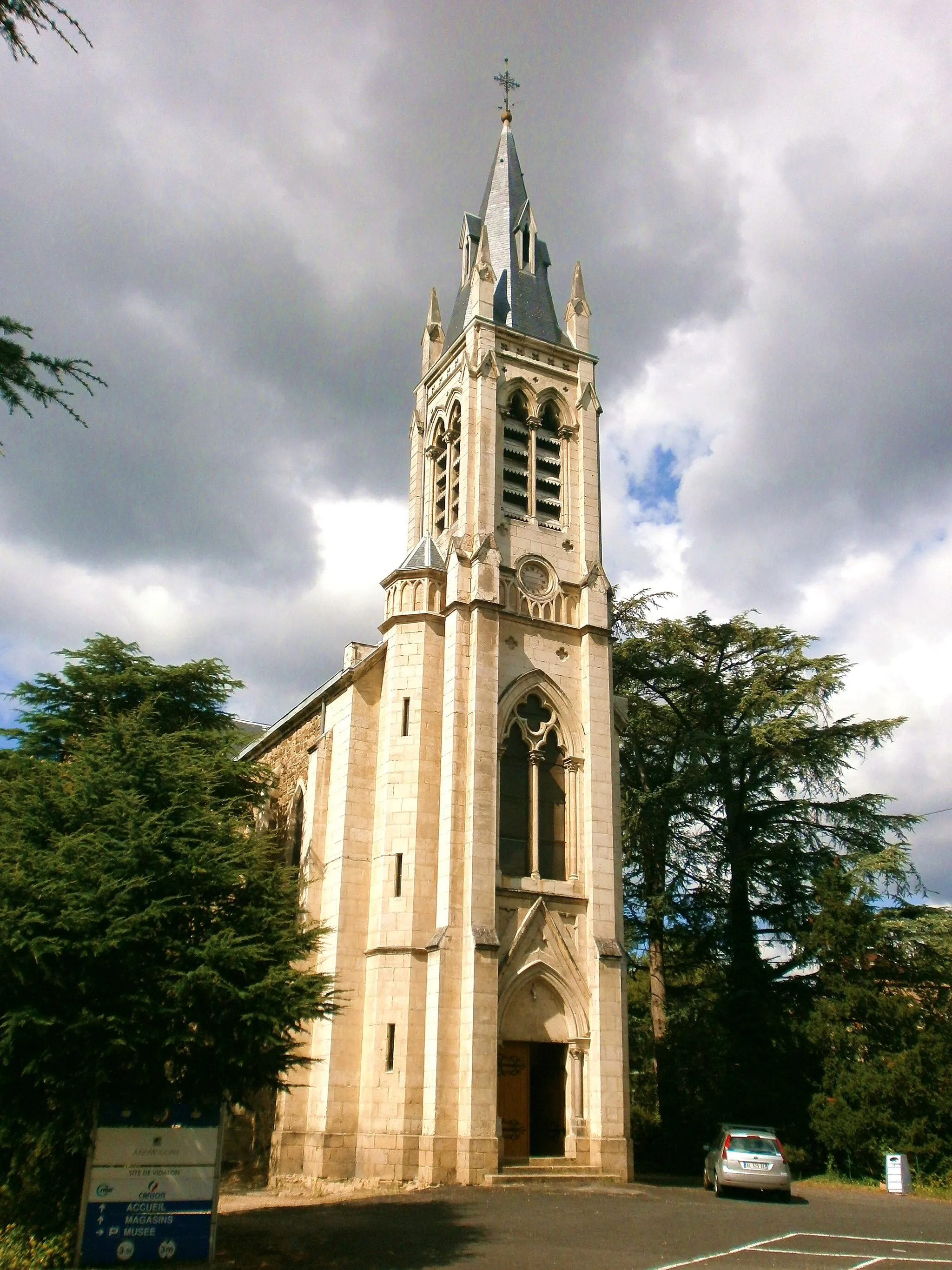 Photo showing: Davézieux, église Notre-Dame de Vidalon