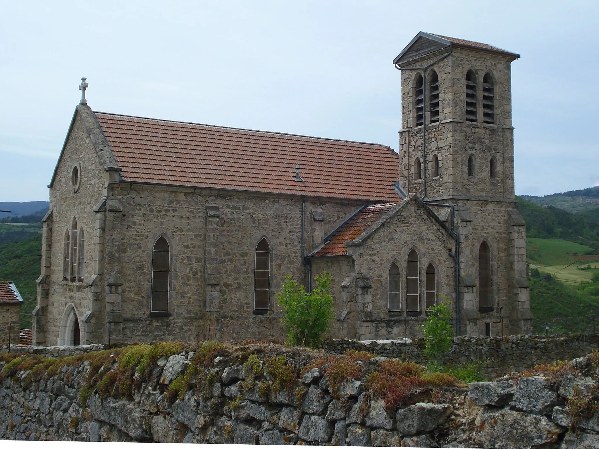 Photo showing: Annonay, église Saint-Maurice de Toissieu (2)