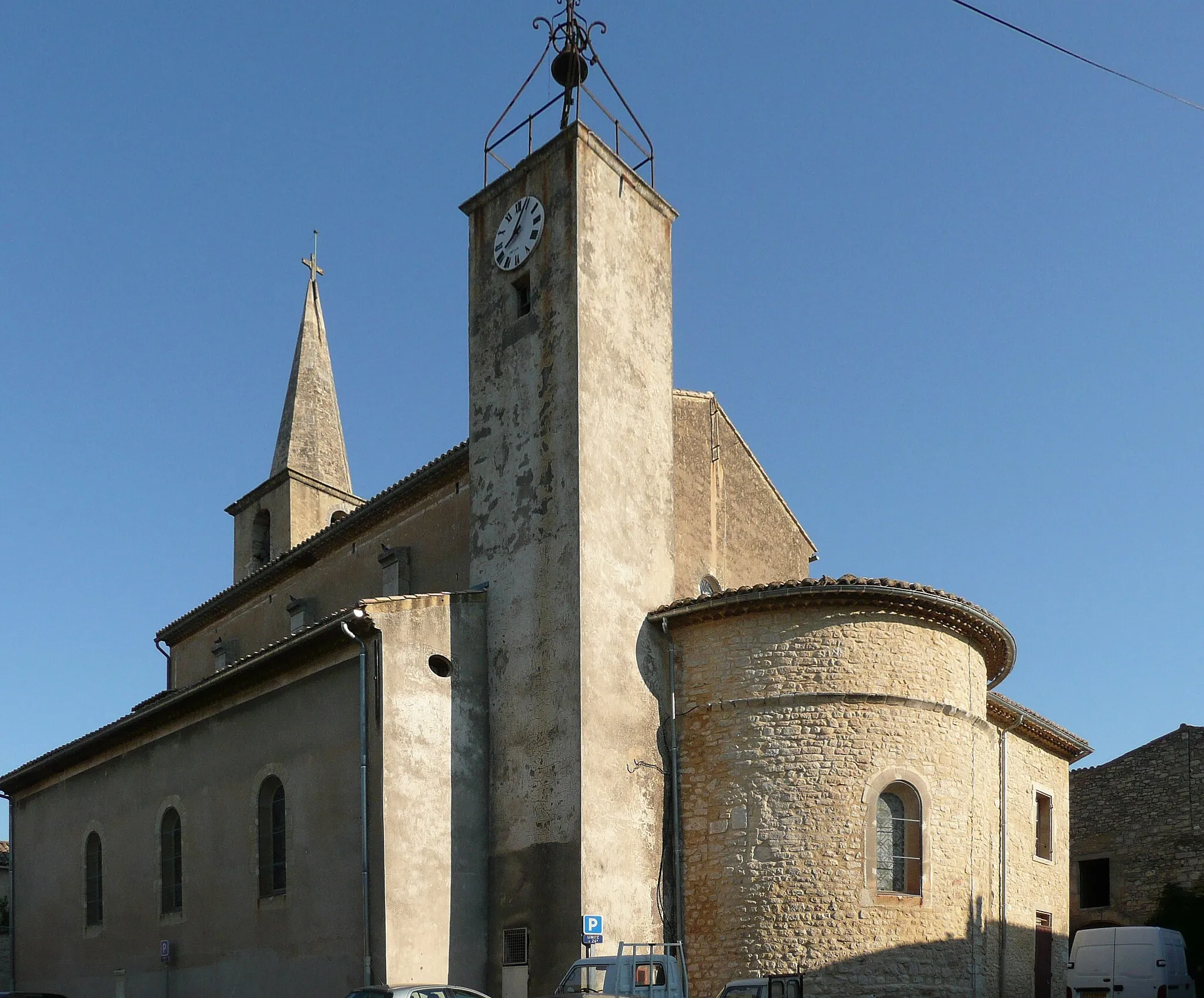 Photo showing: Eglise à Saint Gervais.