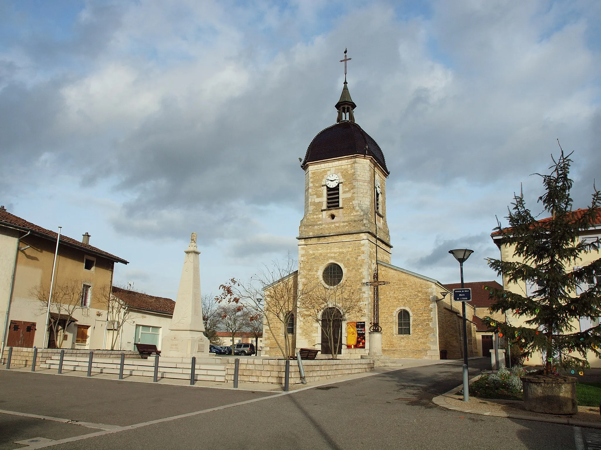 Photo showing: Église de Viriat (ain, France)