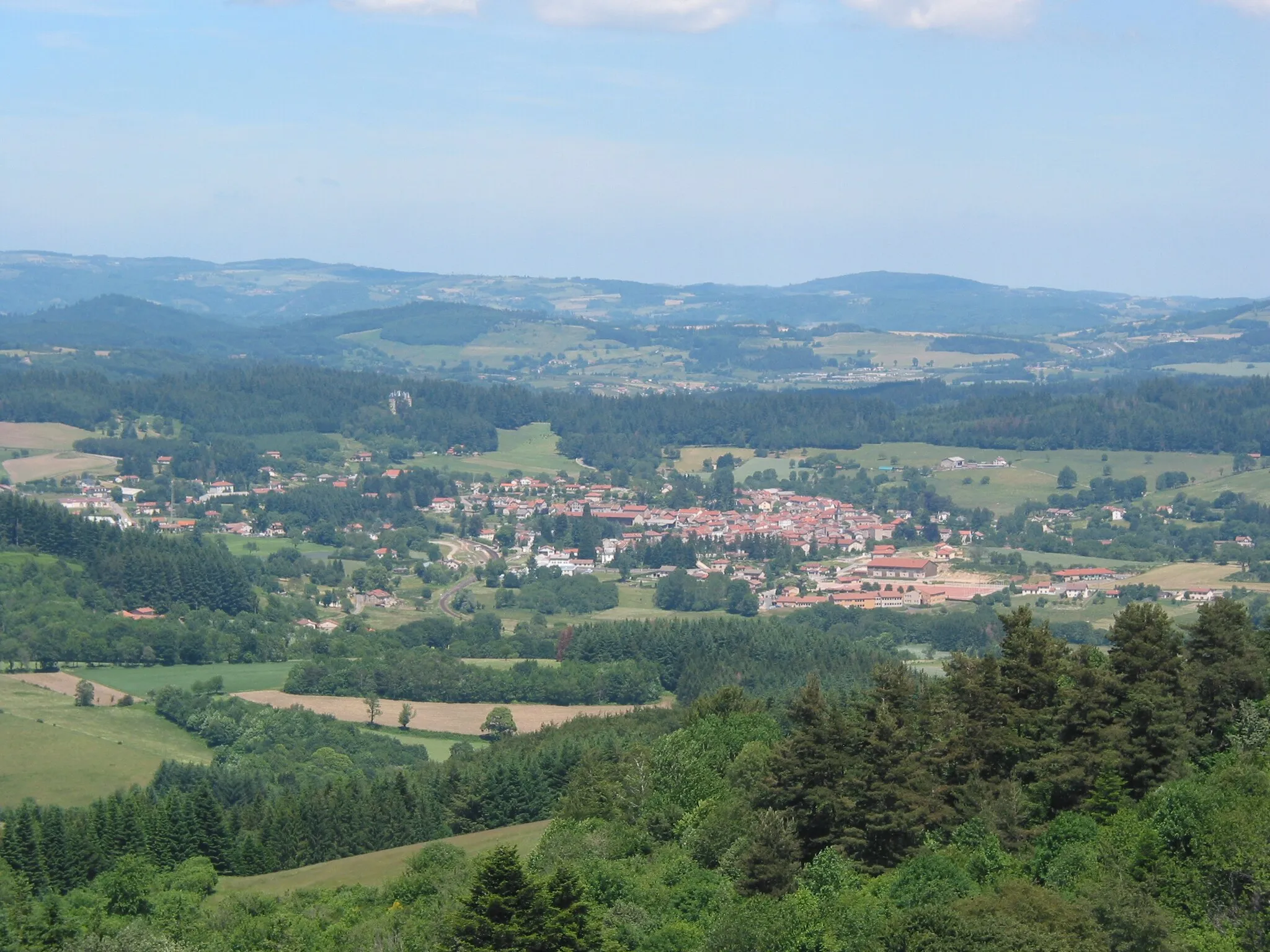 Photo showing: Vue du village