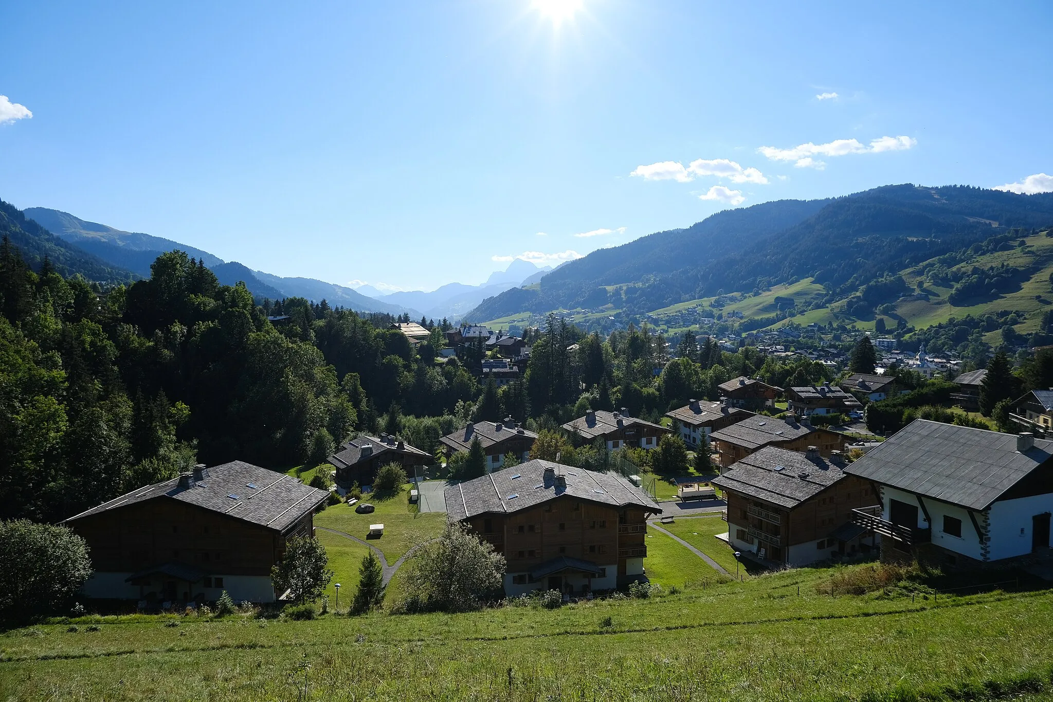 Photo showing: Megève