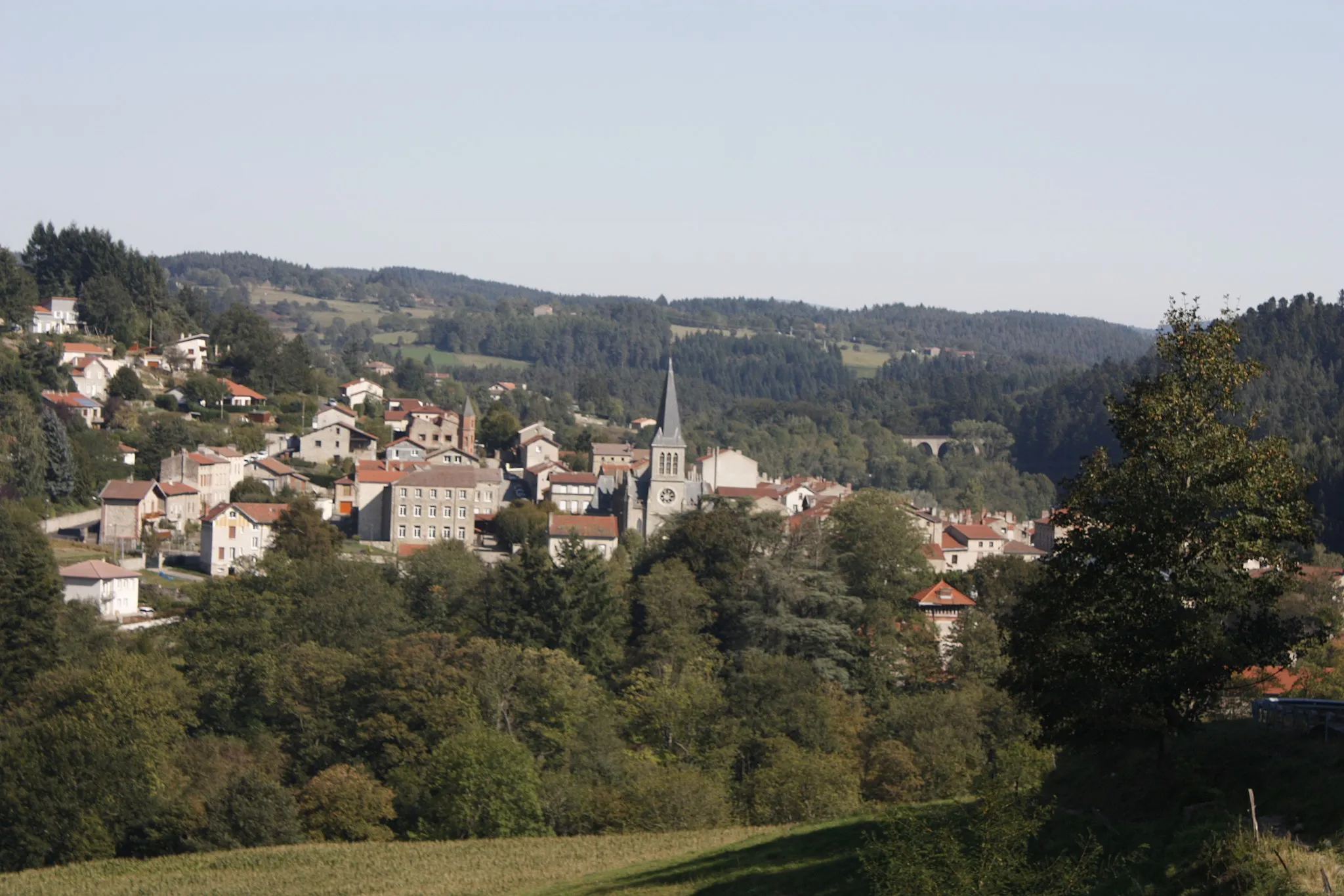 Photo showing: La Séauve-sur-Semène