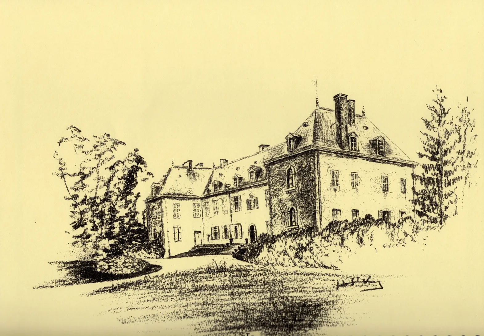 Photo showing: Le Château de La Teyssonnière