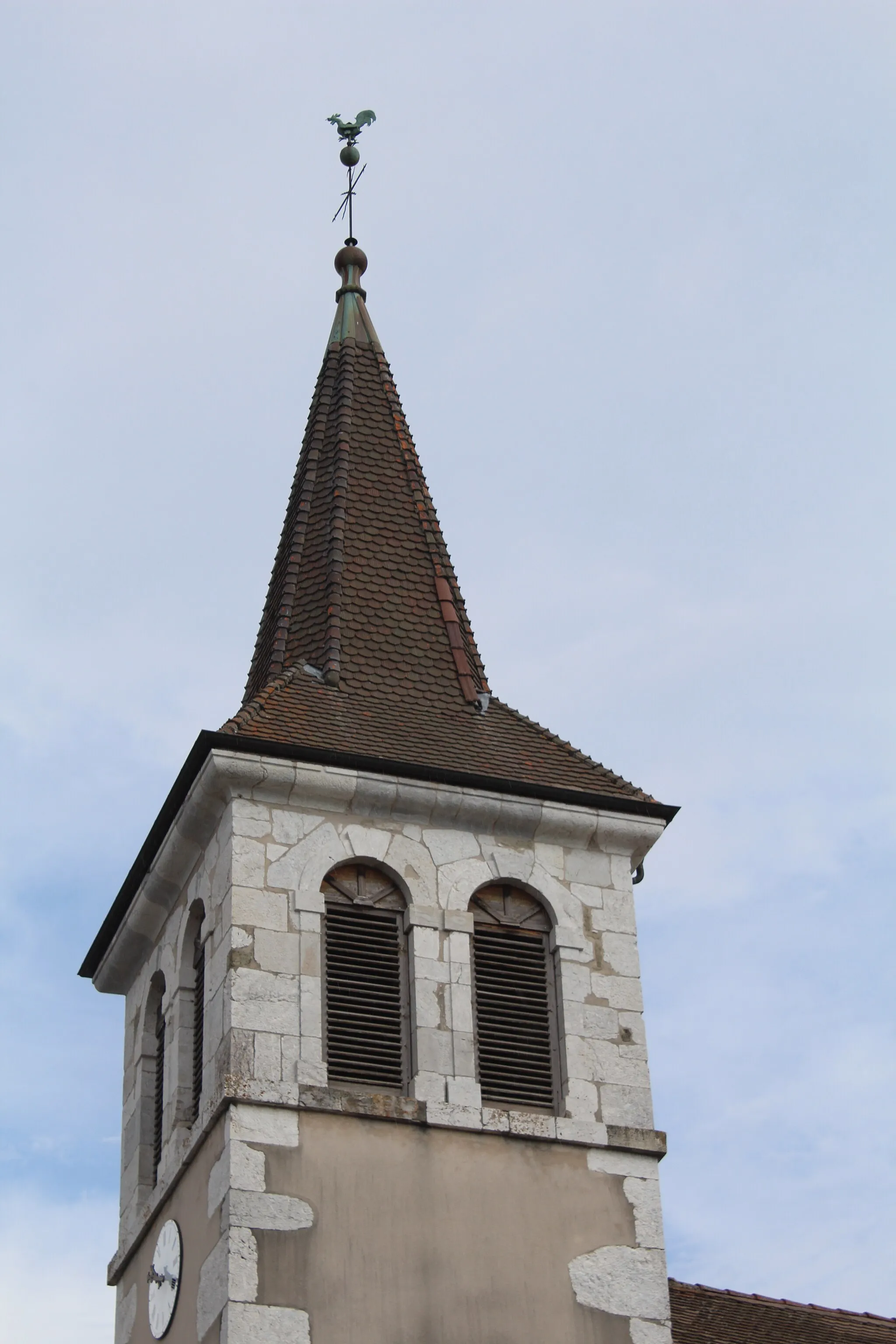 Photo showing: Église Saint-Jean-Baptiste de Thusy.